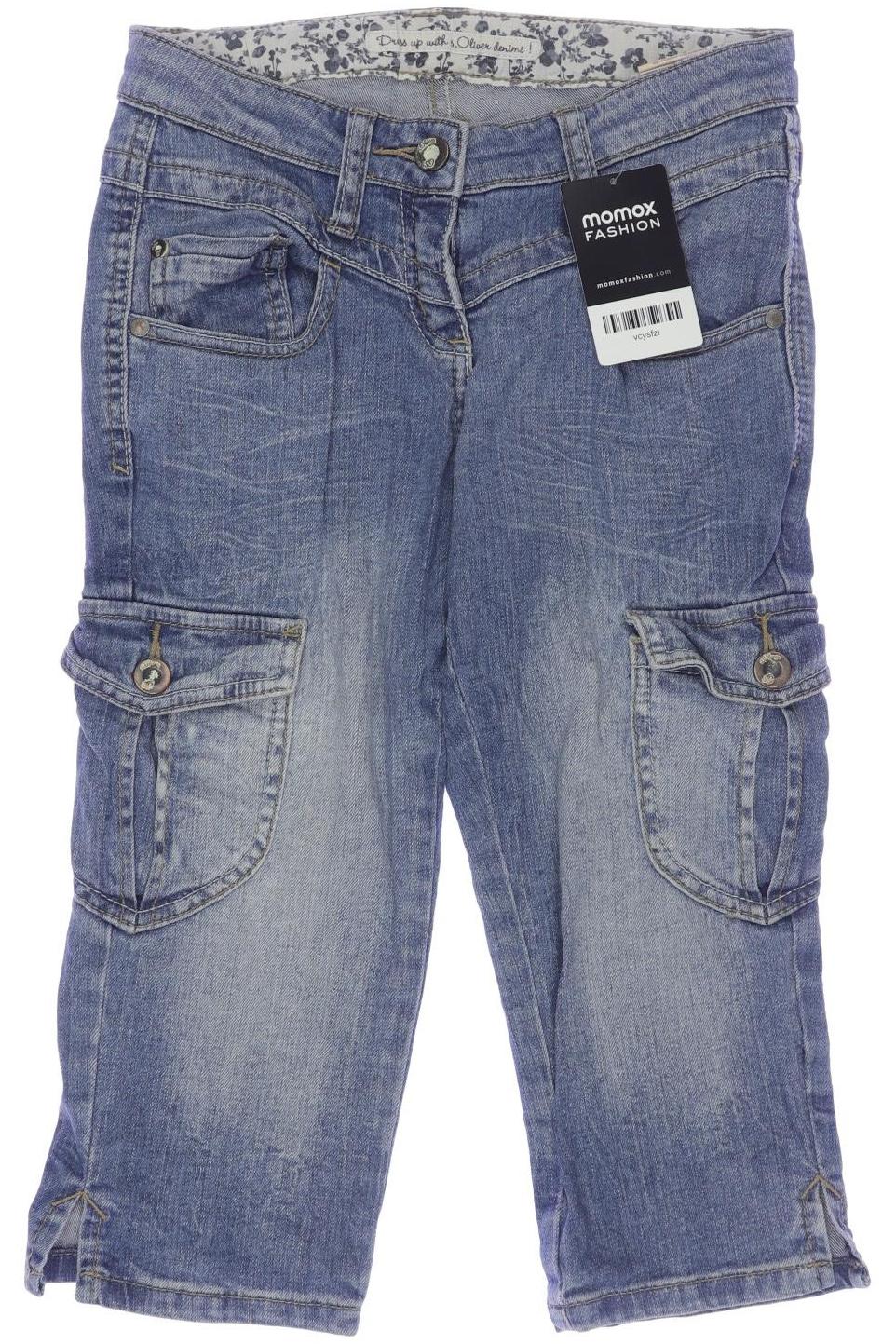 

s.Oliver Damen Shorts, blau, Gr. 158