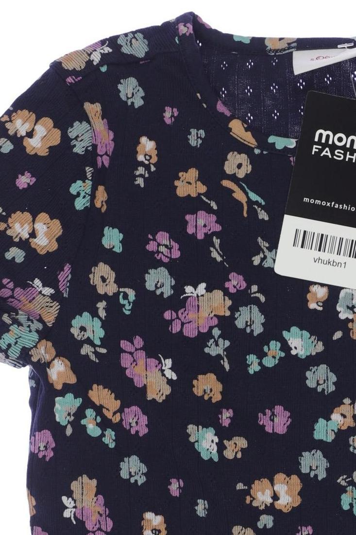 Thumbnail - s.Oliver Mädchen T-Shirt, marineblau, Gr. 116