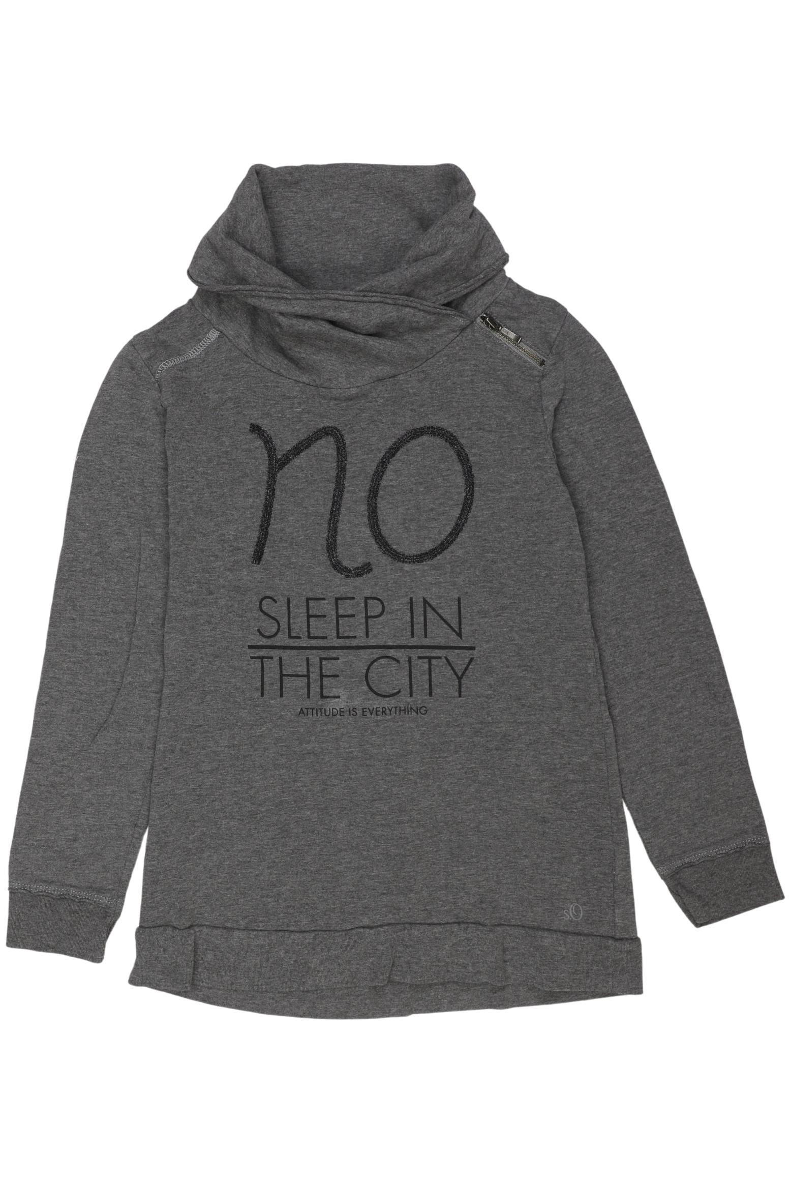 

s.Oliver Damen Hoodies & Sweater, grau, Gr. 140