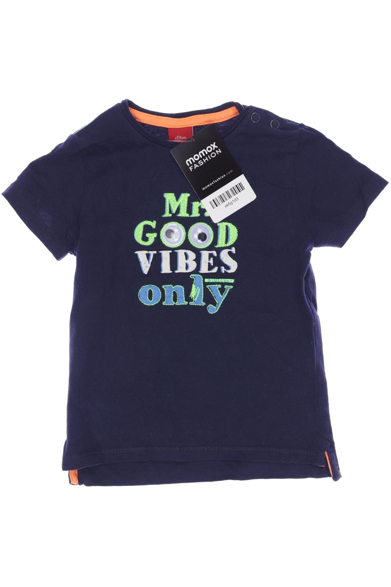 

s.Oliver Damen T-Shirt, marineblau, Gr. 92