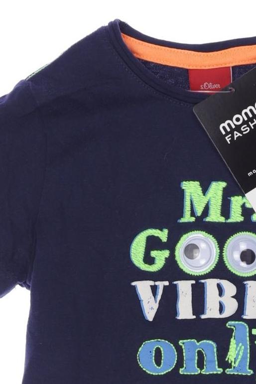 Thumbnail - s.Oliver Damen T-Shirt, marineblau, Gr. 92
