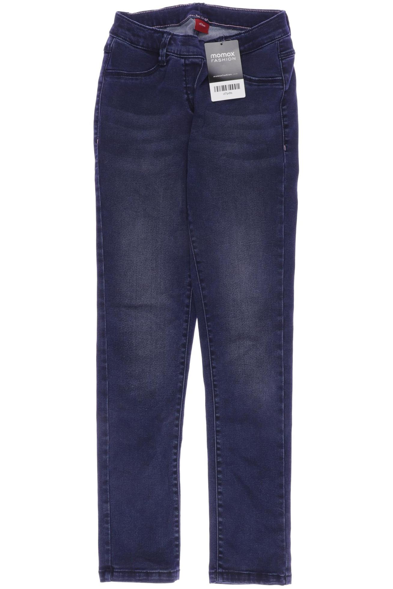 

s.Oliver Damen Jeans, marineblau, Gr. 140