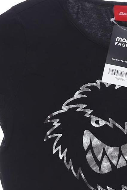 Thumbnail - s.Oliver Mädchen T-Shirt, schwarz, Gr. 152