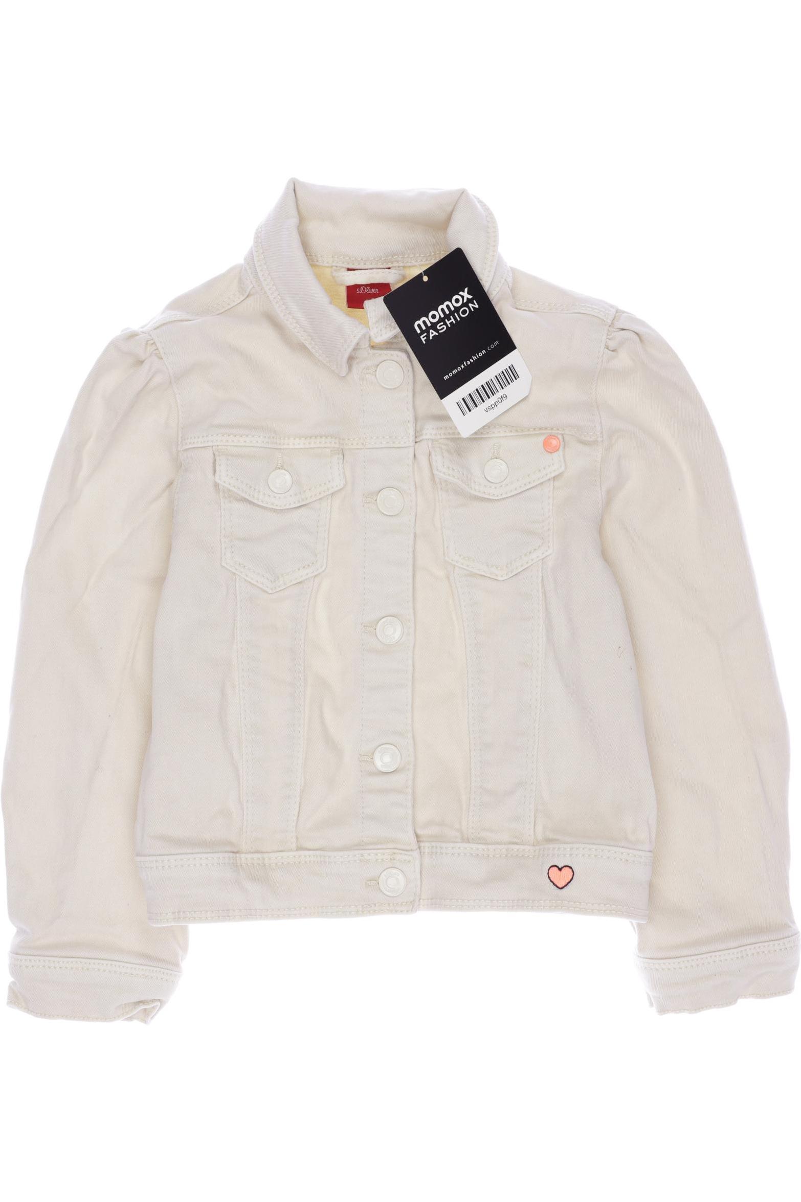 

s.Oliver Mädchen Jacke, cremeweiß
