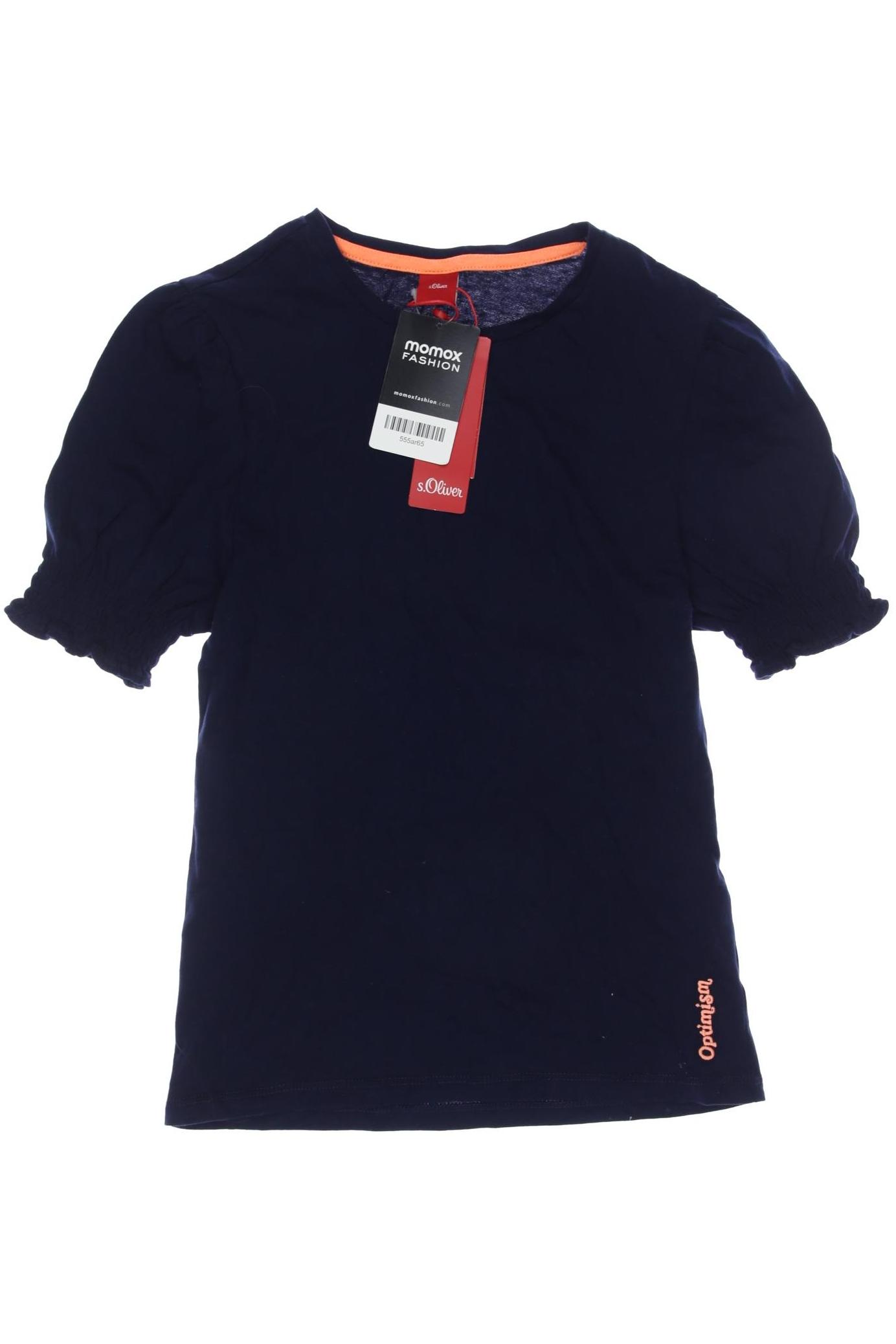 

s.Oliver Mädchen T-Shirt, marineblau, Gr. 152