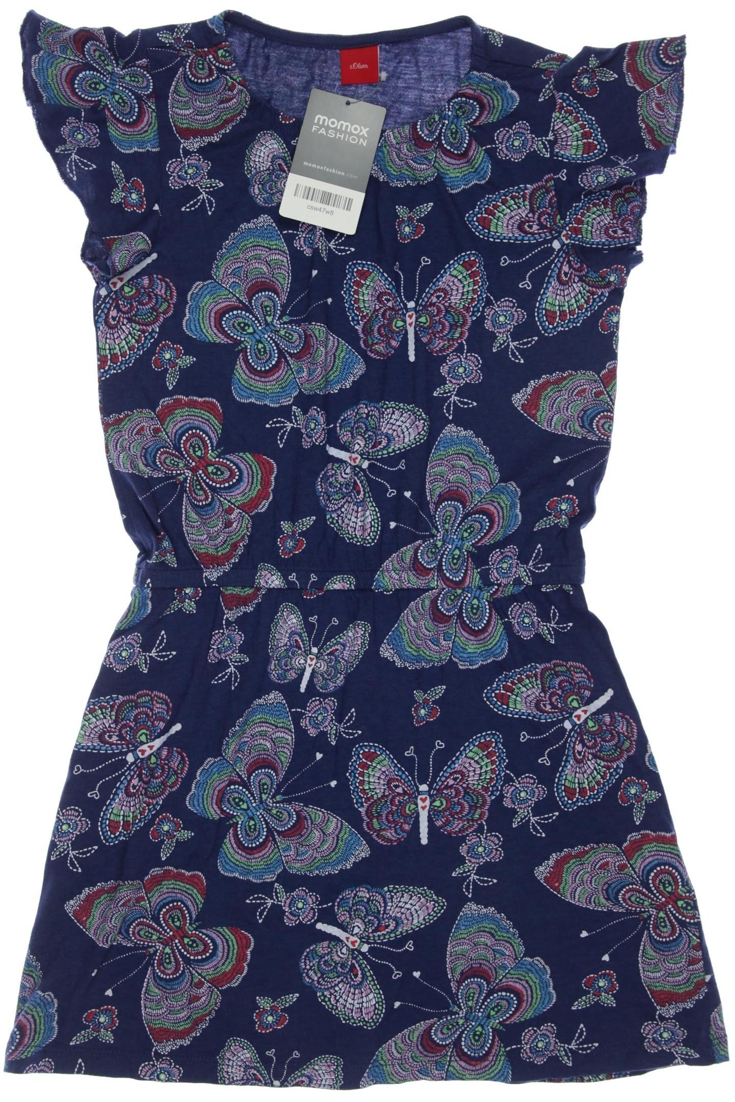 

s.Oliver Damen Kleid, marineblau, Gr. 128