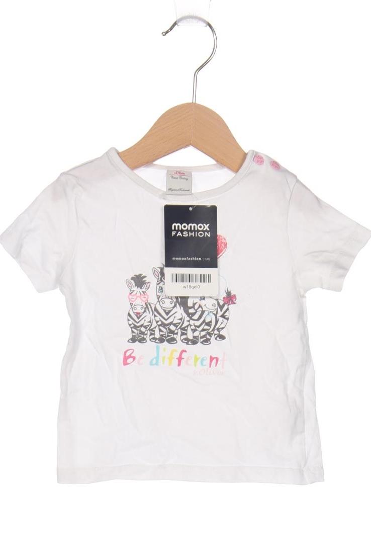 

s.Oliver Damen T-Shirt, weiß, Gr. 74