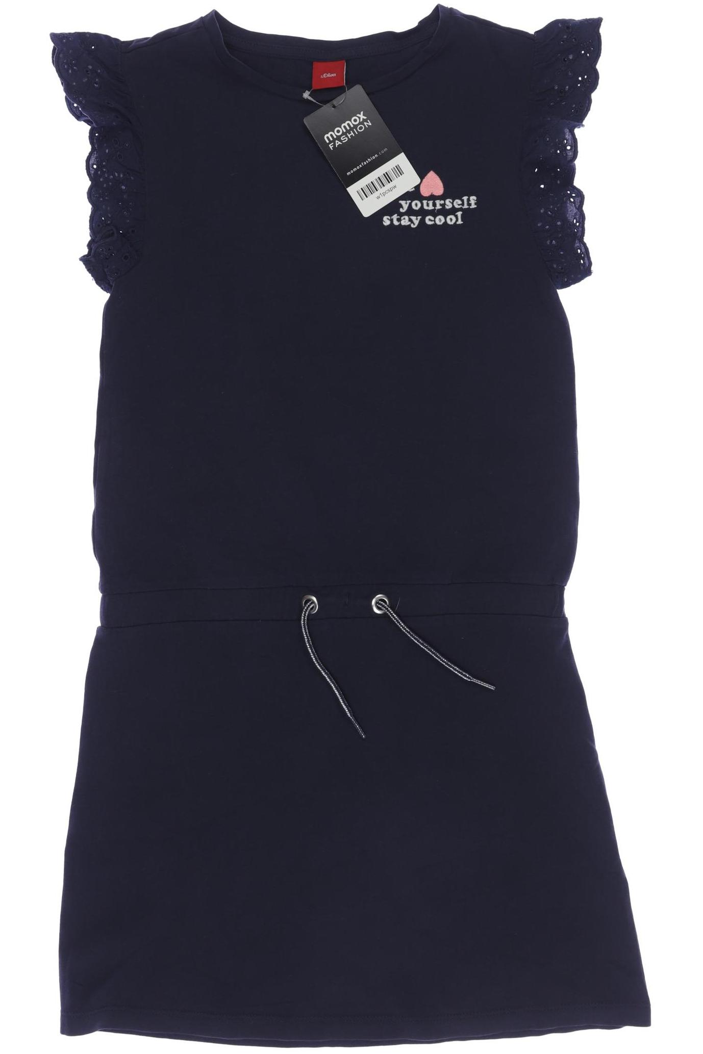 

s.Oliver Mädchen Kleid, marineblau