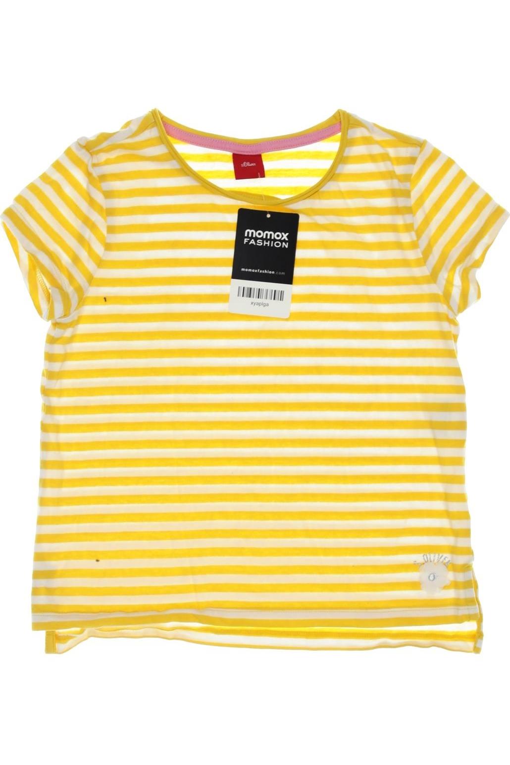 

s.Oliver Mädchen T-Shirt, gelb, Gr. 128