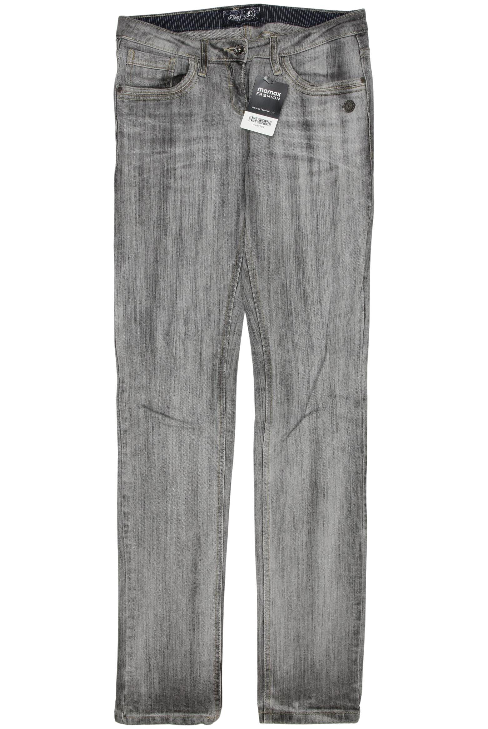 

s.Oliver Mädchen Jeans, grau, Gr. 176