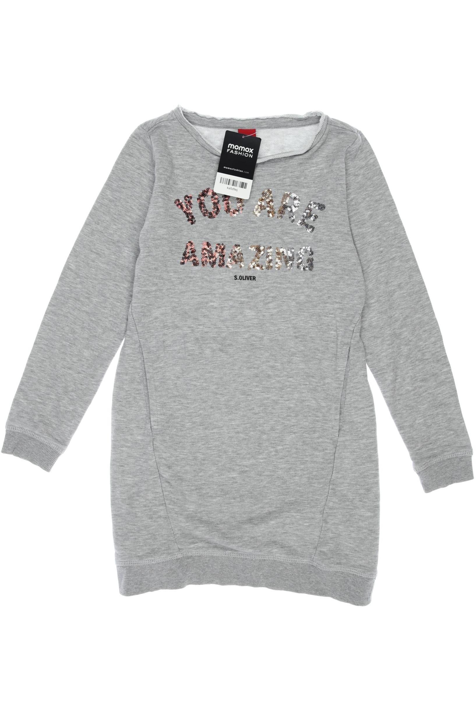 

s.Oliver Mädchen Kleid, grau, Gr. 140