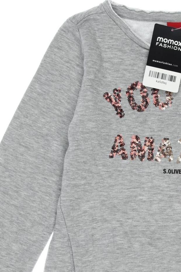 Thumbnail - s.Oliver Mädchen Kleid, grau, Gr. 140