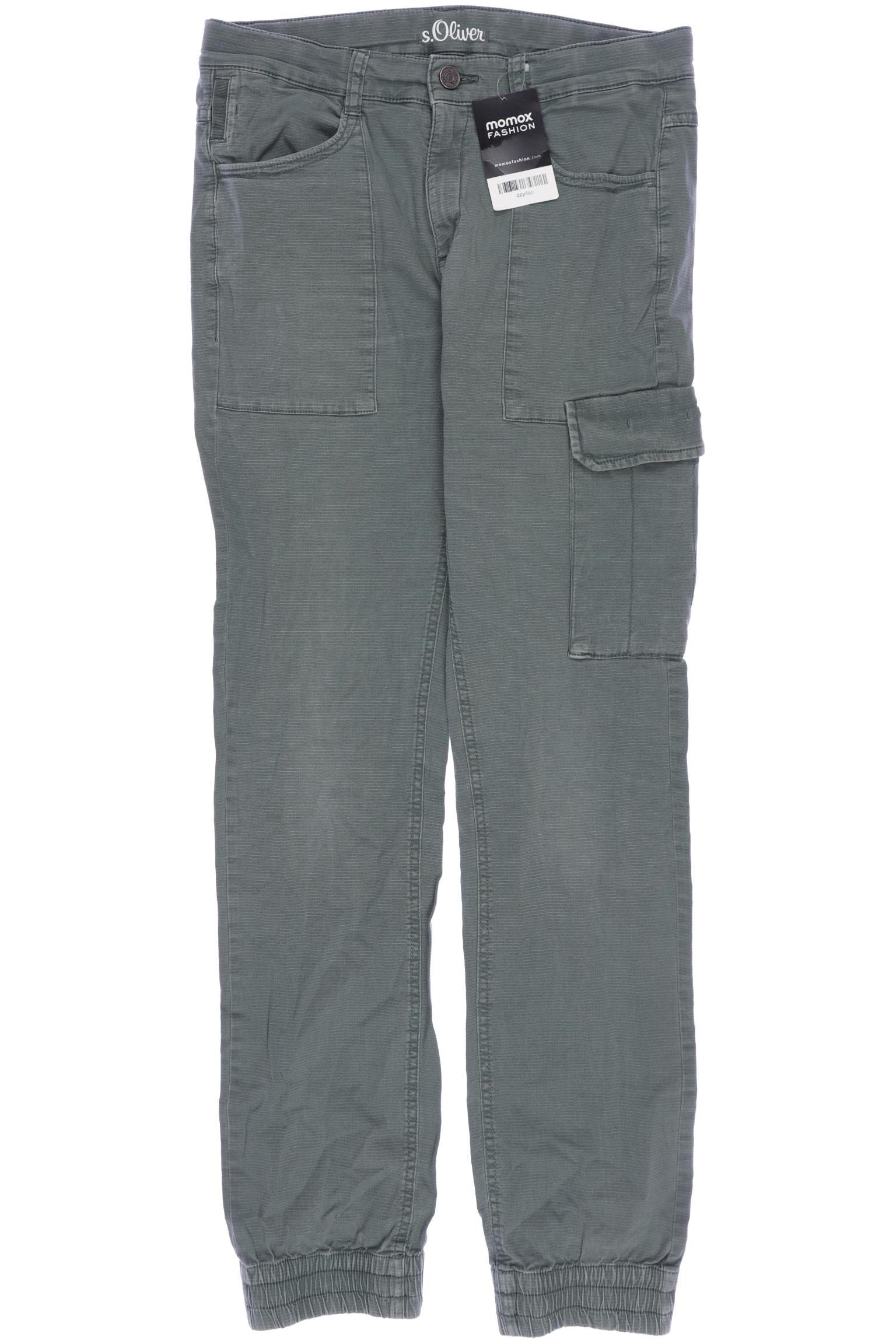 

s.Oliver Mädchen Stoffhose, grün, Gr. 170