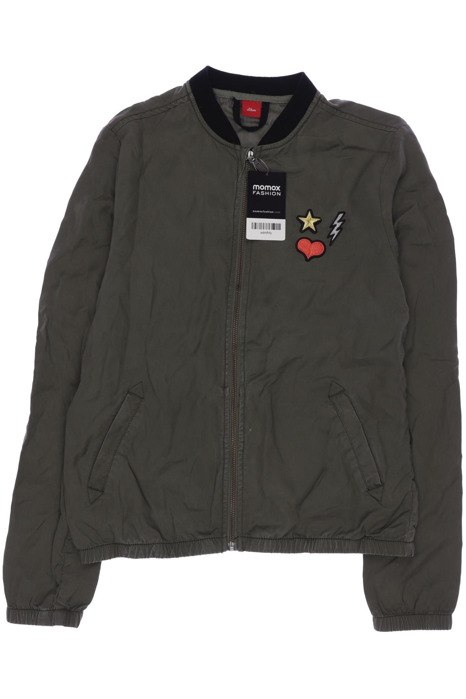 

s.Oliver Damen Jacke, grün, Gr. 176