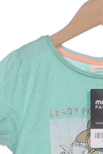 Thumbnail - s.Oliver Mädchen T-Shirt, türkis, Gr. 116