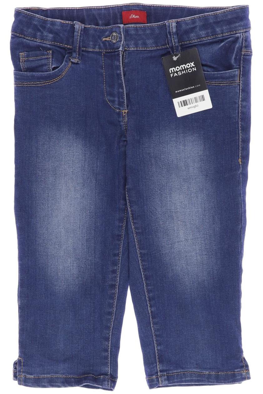 

s.Oliver Damen Shorts, blau, Gr. 134