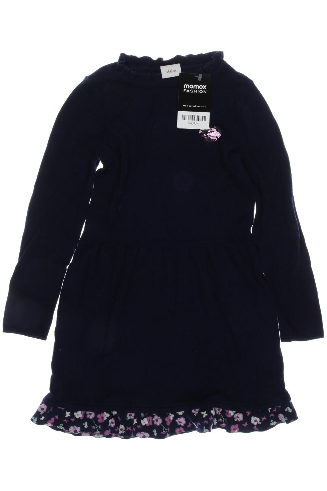 

s.Oliver Damen Kleid, marineblau, Gr. 122