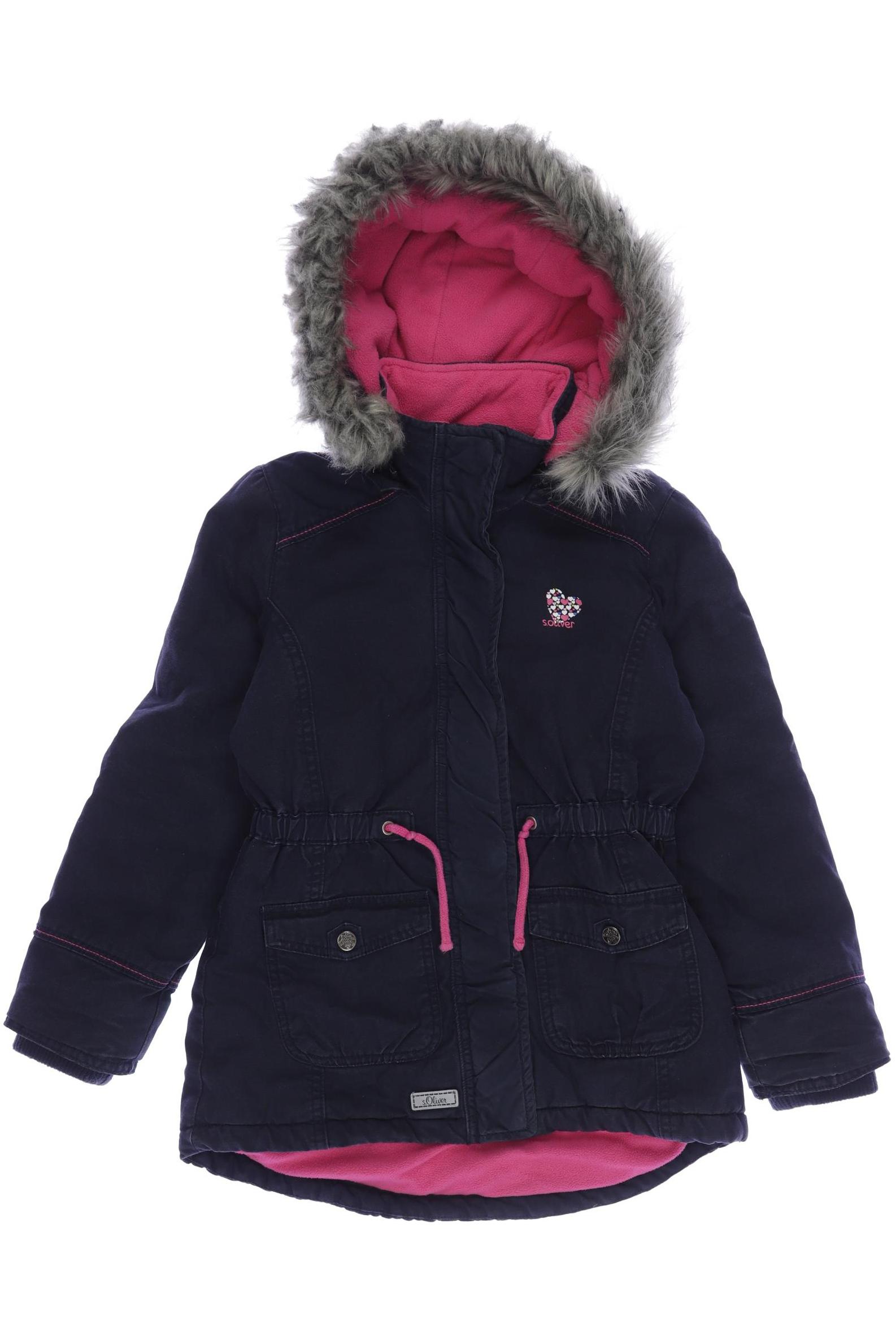 

s.Oliver Damen Jacke, marineblau, Gr. 128
