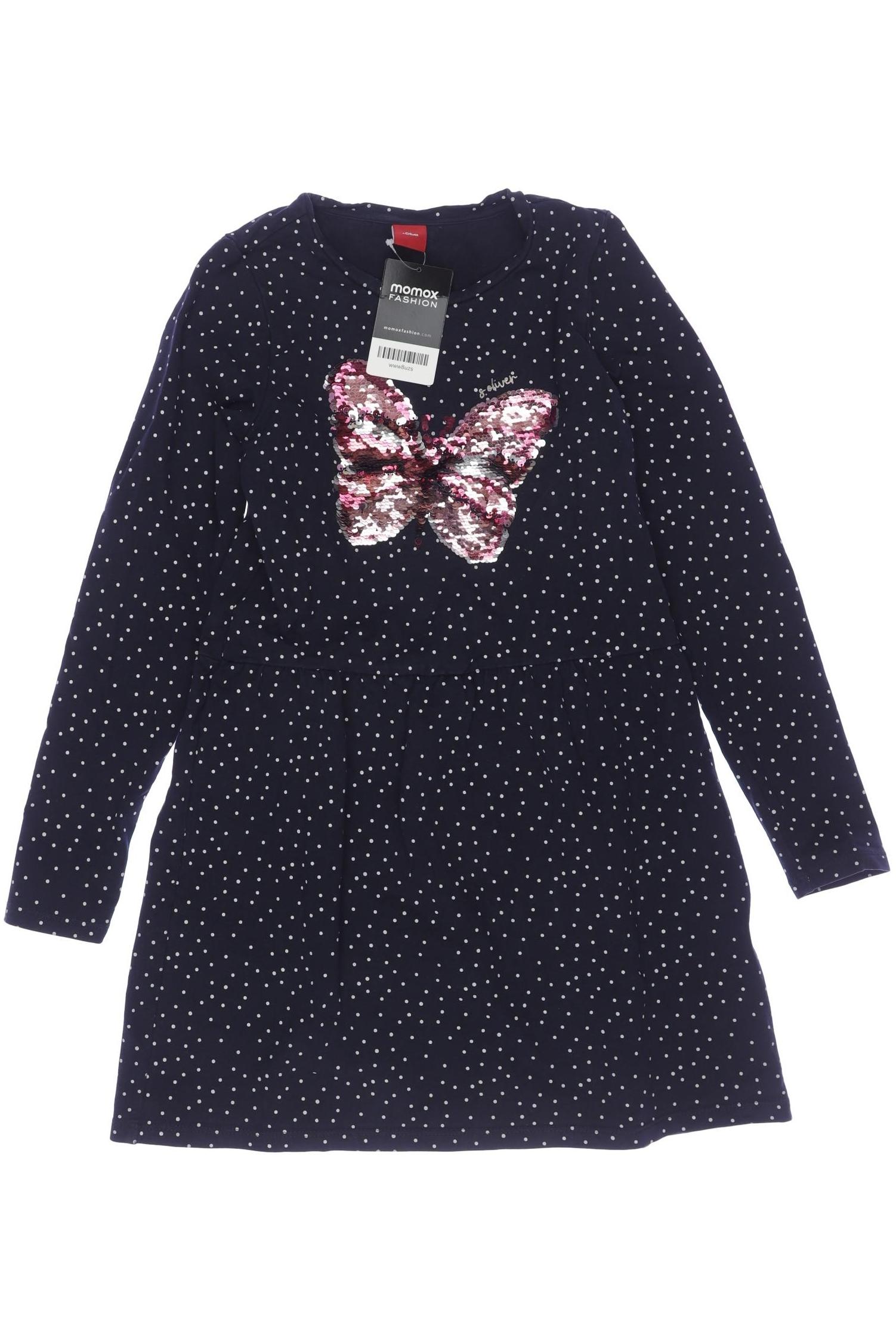 

s.Oliver Damen Kleid, marineblau, Gr. 140