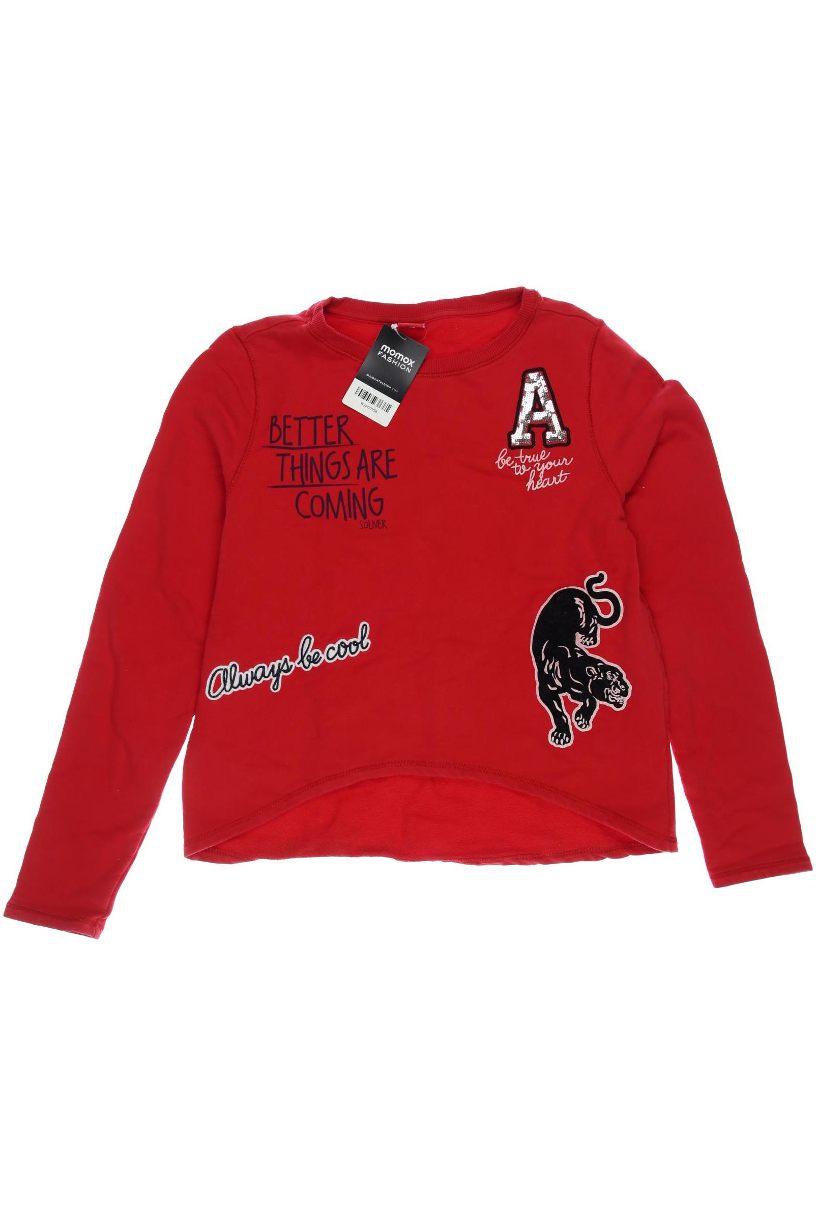 

s.Oliver Damen Hoodies & Sweater, rot, Gr. 176