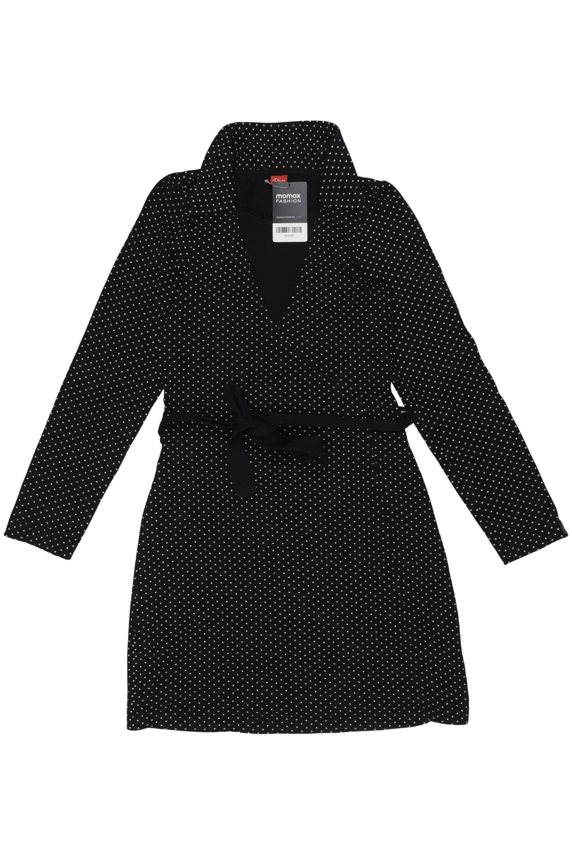 

s.Oliver Mädchen Kleid, schwarz, Gr. 152