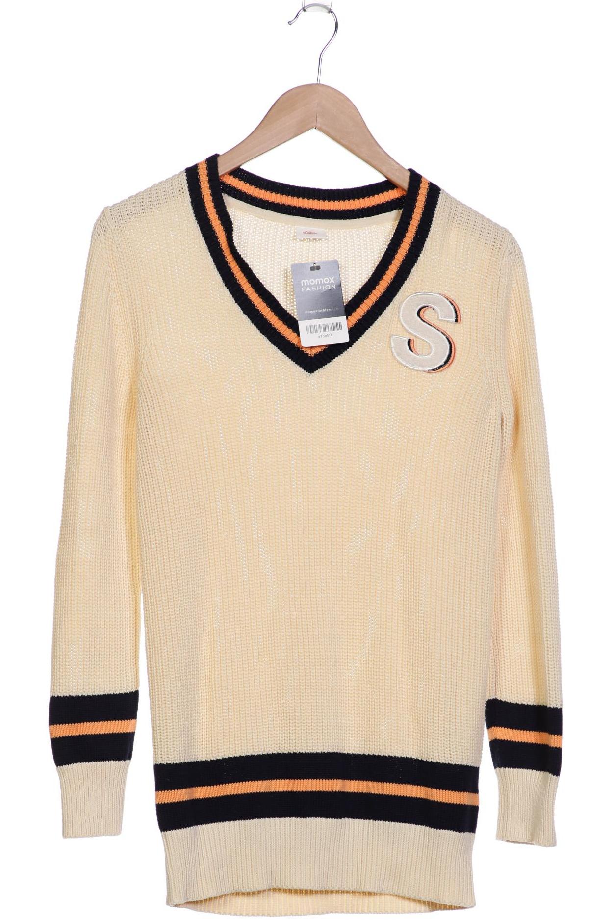 

s.Oliver Damen Pullover, cremeweiß, Gr. 164