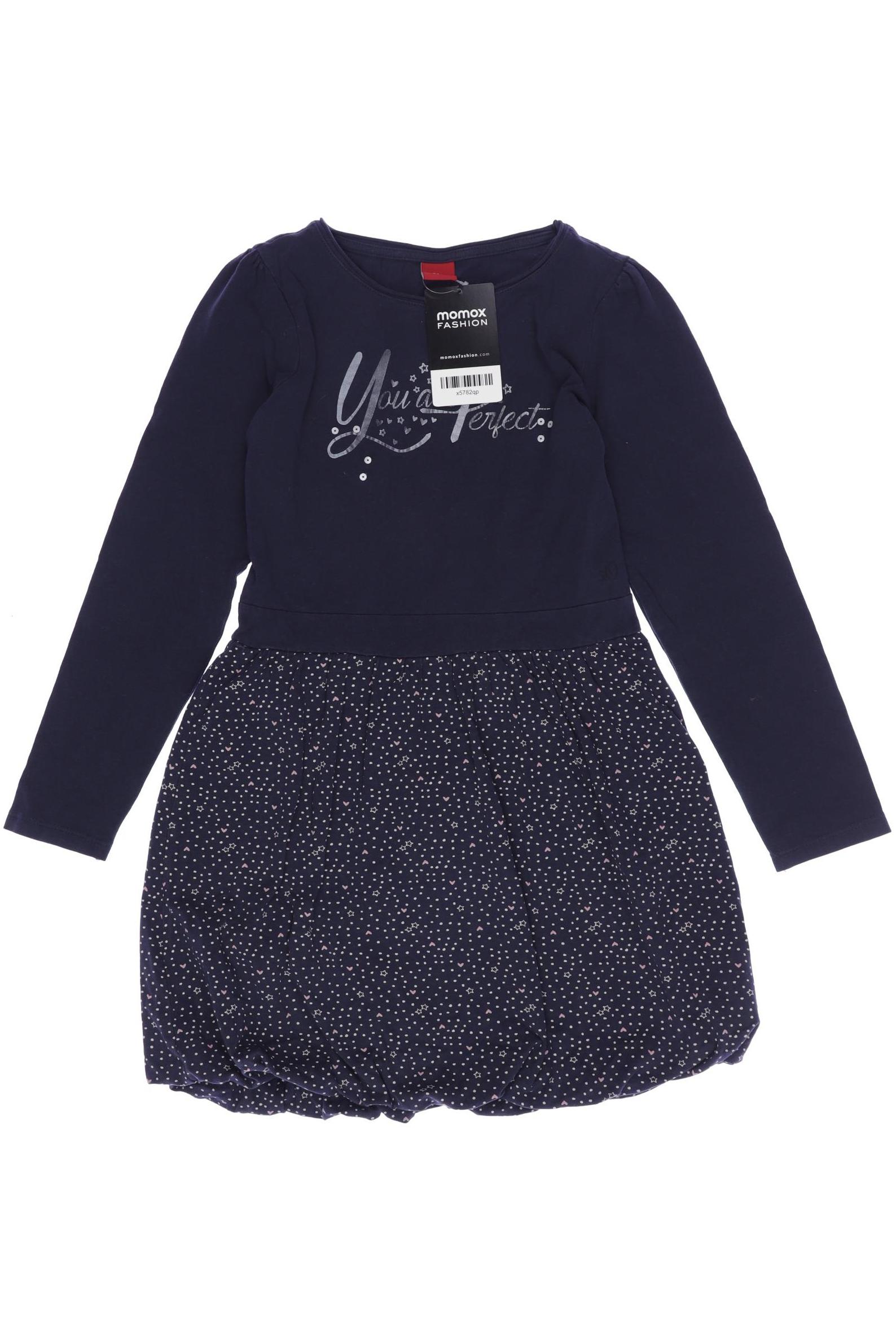 

s.Oliver Damen Kleid, marineblau, Gr. 128