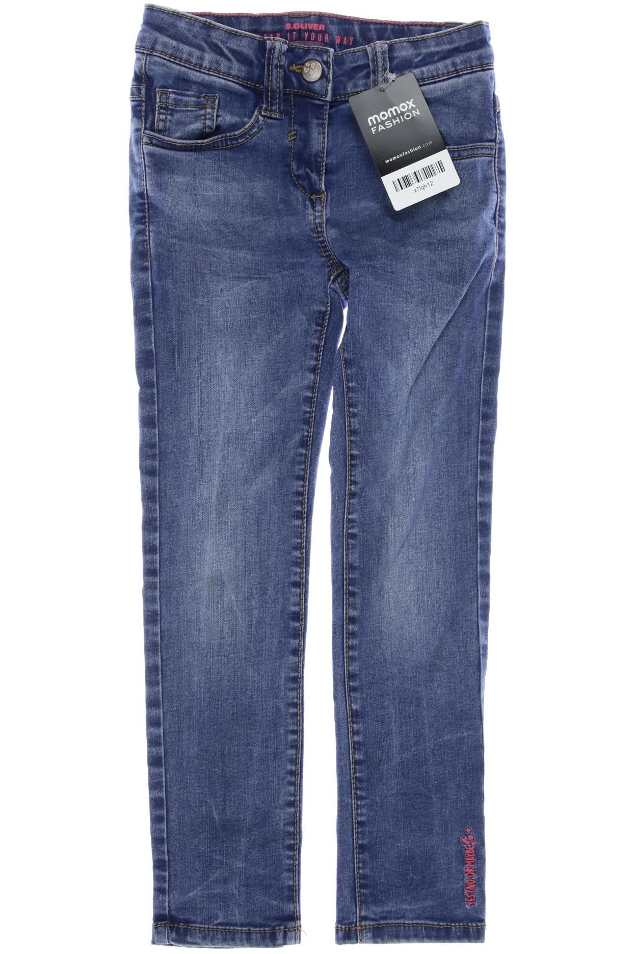 

s.Oliver Damen Jeans, blau, Gr. 116