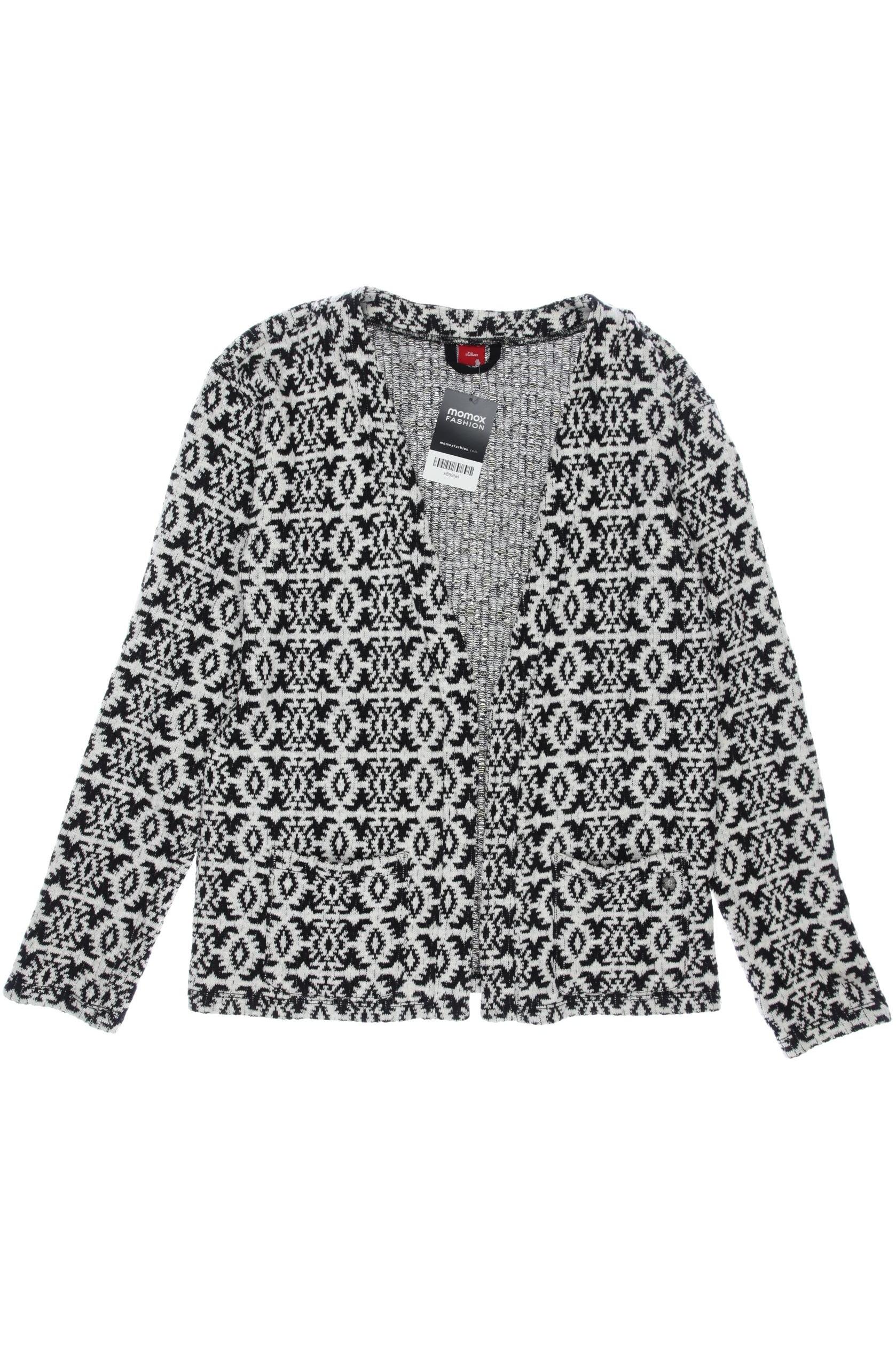 

s.Oliver Damen Strickjacke, weiß, Gr. 176
