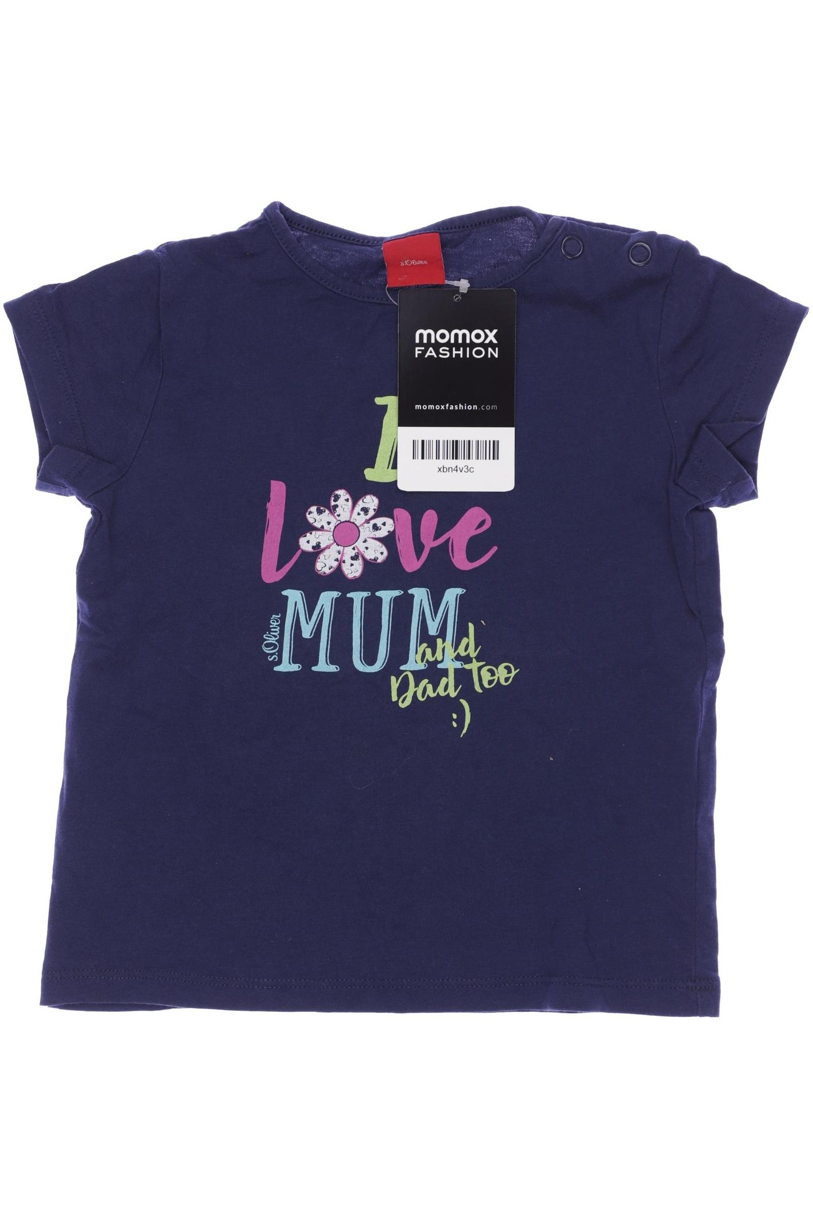 

s.Oliver Damen T-Shirt, marineblau, Gr. 92