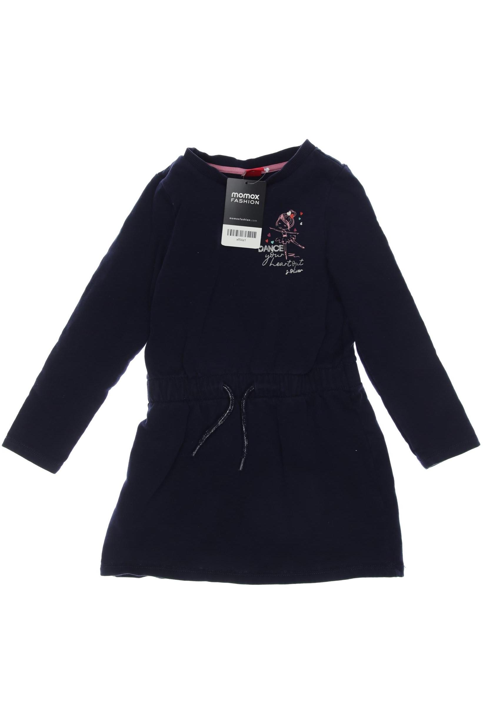 

s.Oliver Damen Kleid, marineblau, Gr. 116