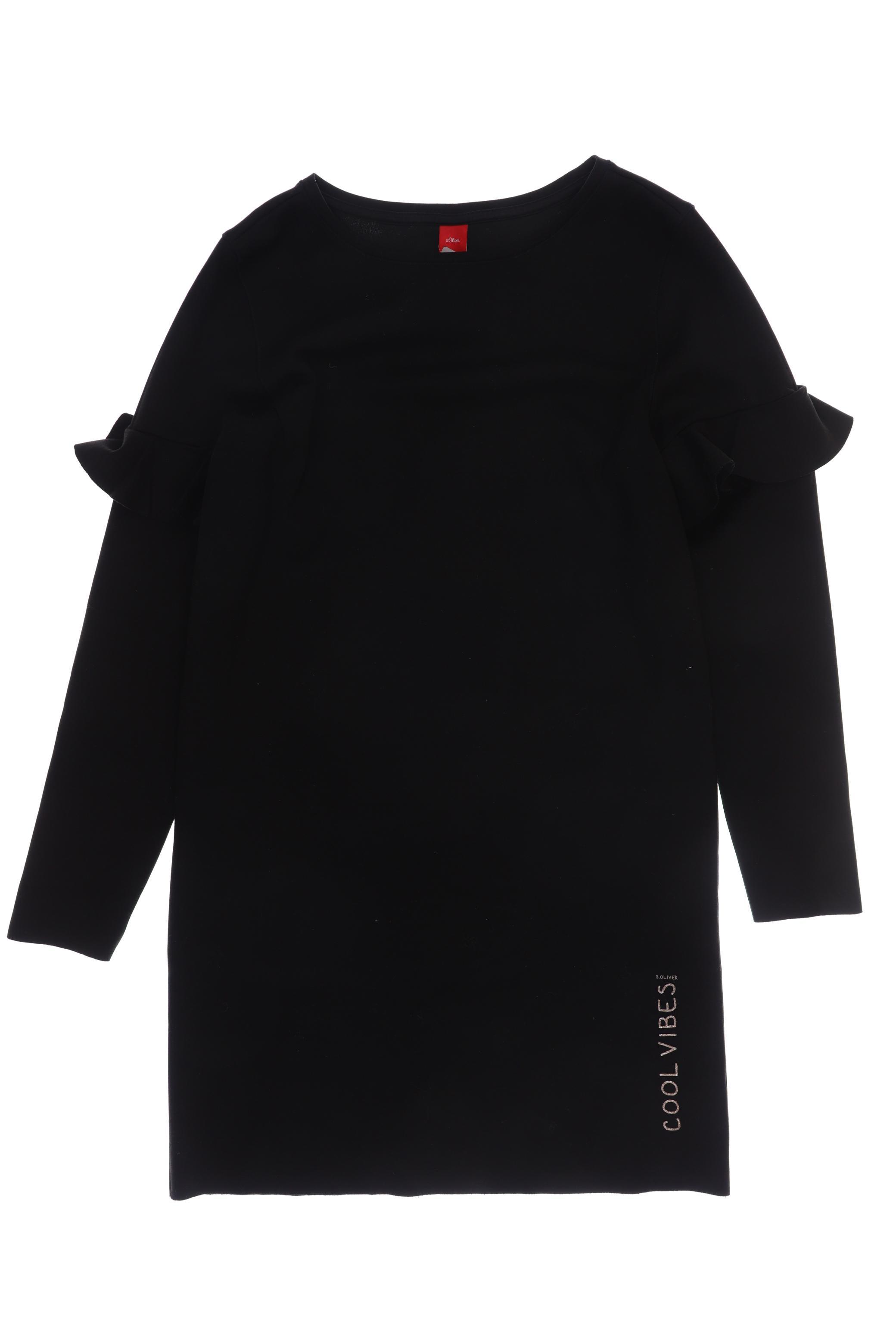 

s.Oliver Mädchen Kleid, schwarz, Gr. 176