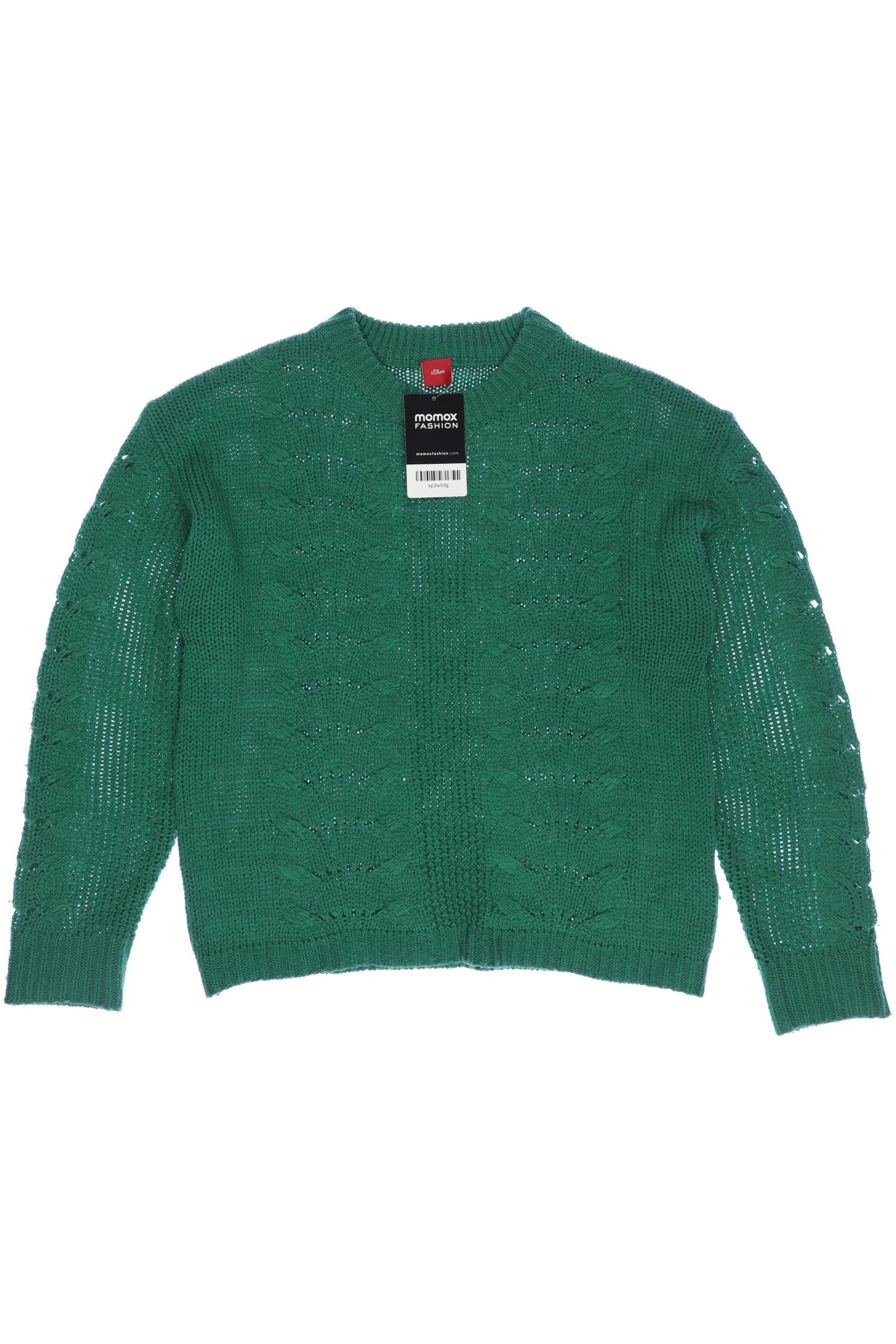 

s.Oliver Damen Pullover, grün, Gr. 164