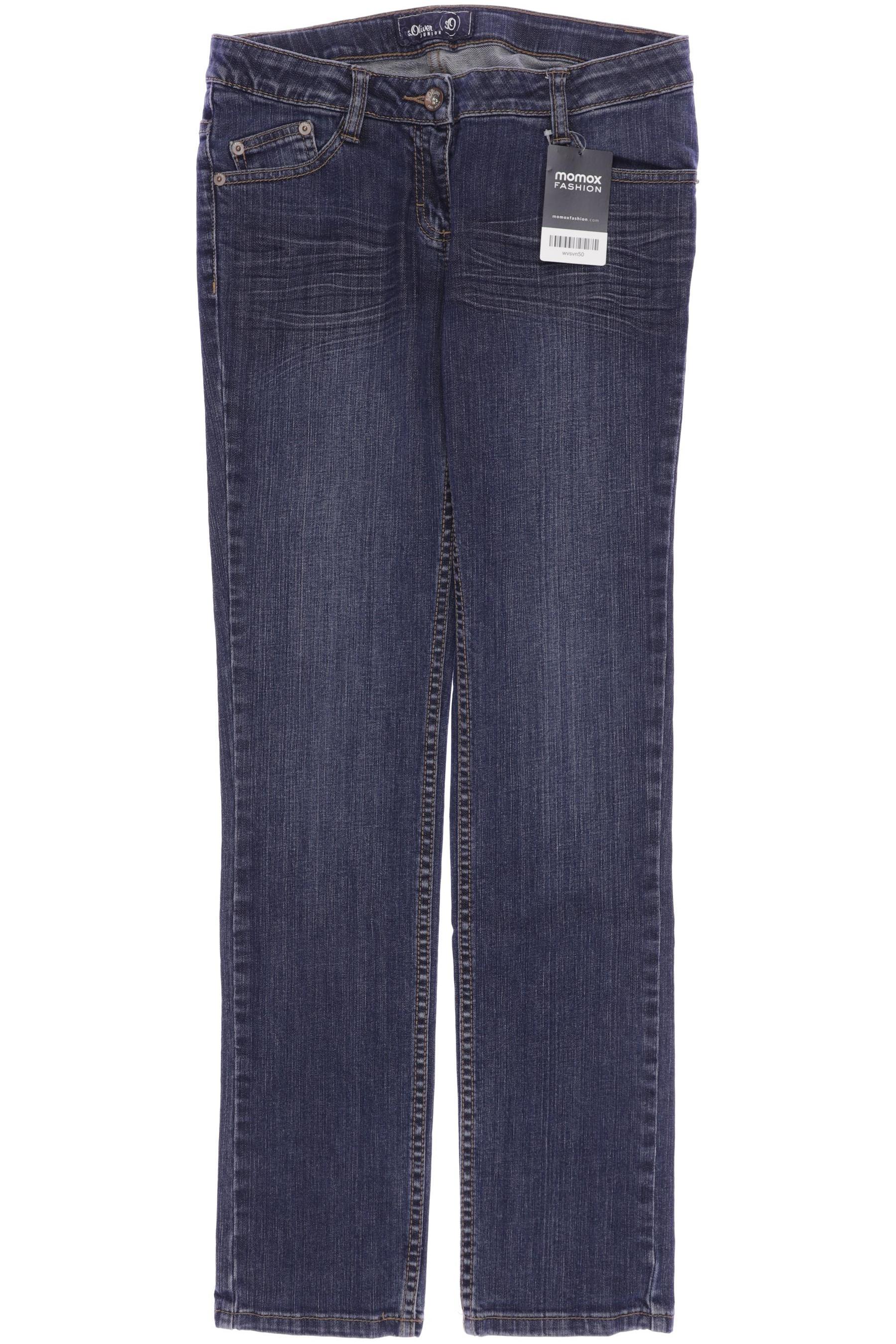 

s.Oliver Damen Jeans, blau, Gr. 164