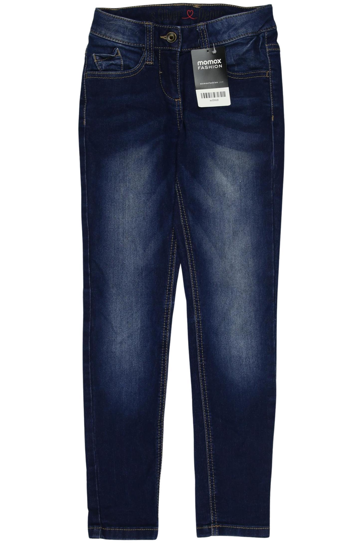 

s.Oliver Damen Jeans, marineblau, Gr. 134