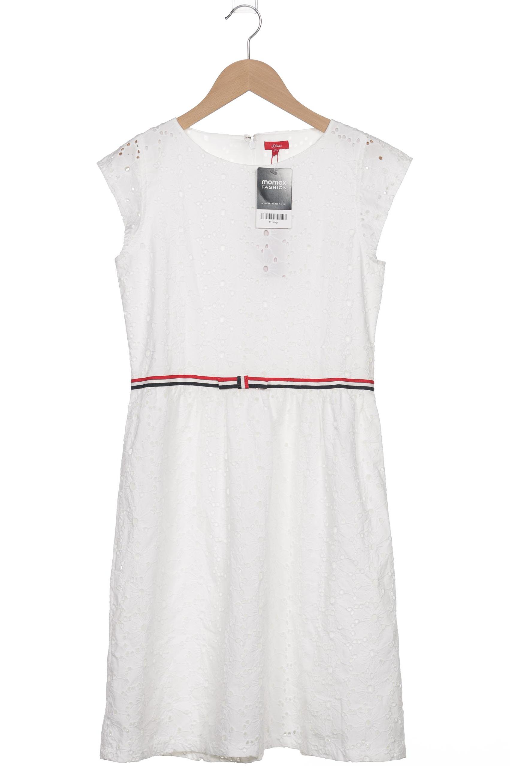 

s.Oliver Damen Kleid, weiß, Gr. 164