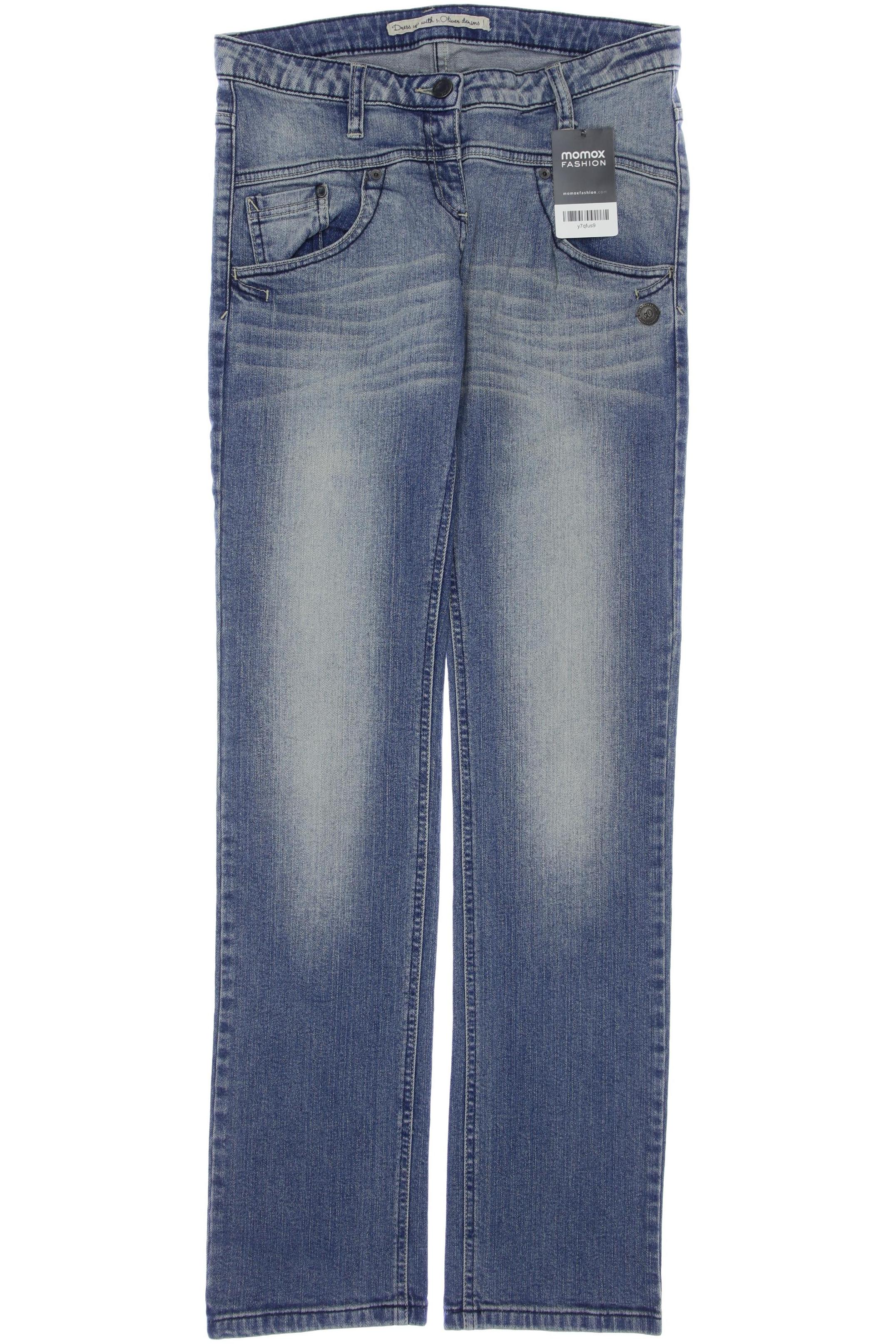 

s.Oliver Damen Jeans, blau, Gr. 176