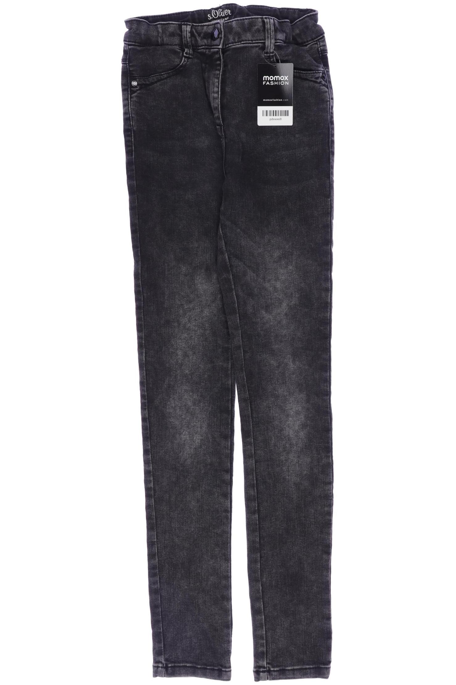 

s.Oliver Damen Jeans, schwarz, Gr. 152