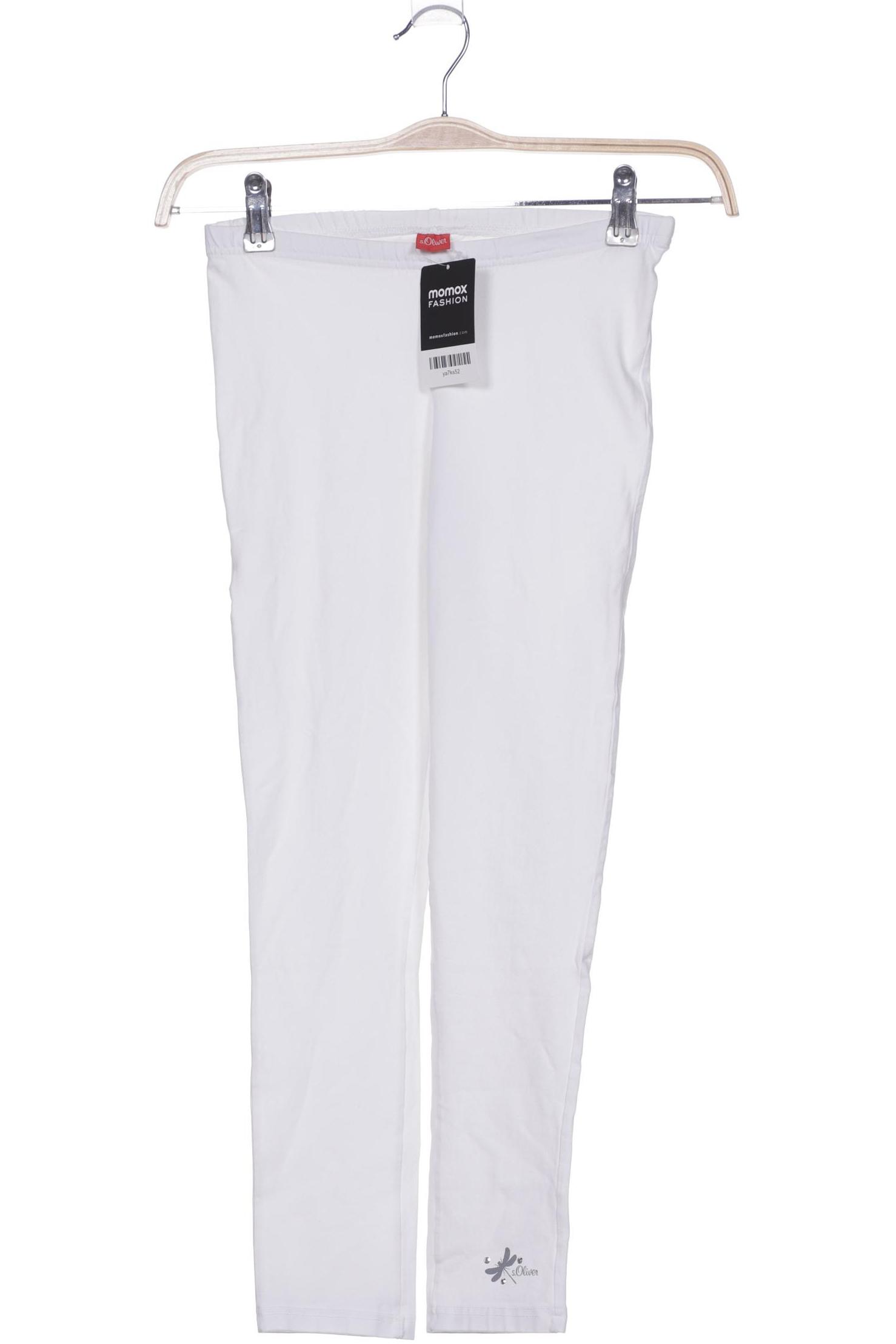 

s.Oliver Damen Stoffhose, weiß, Gr. 176