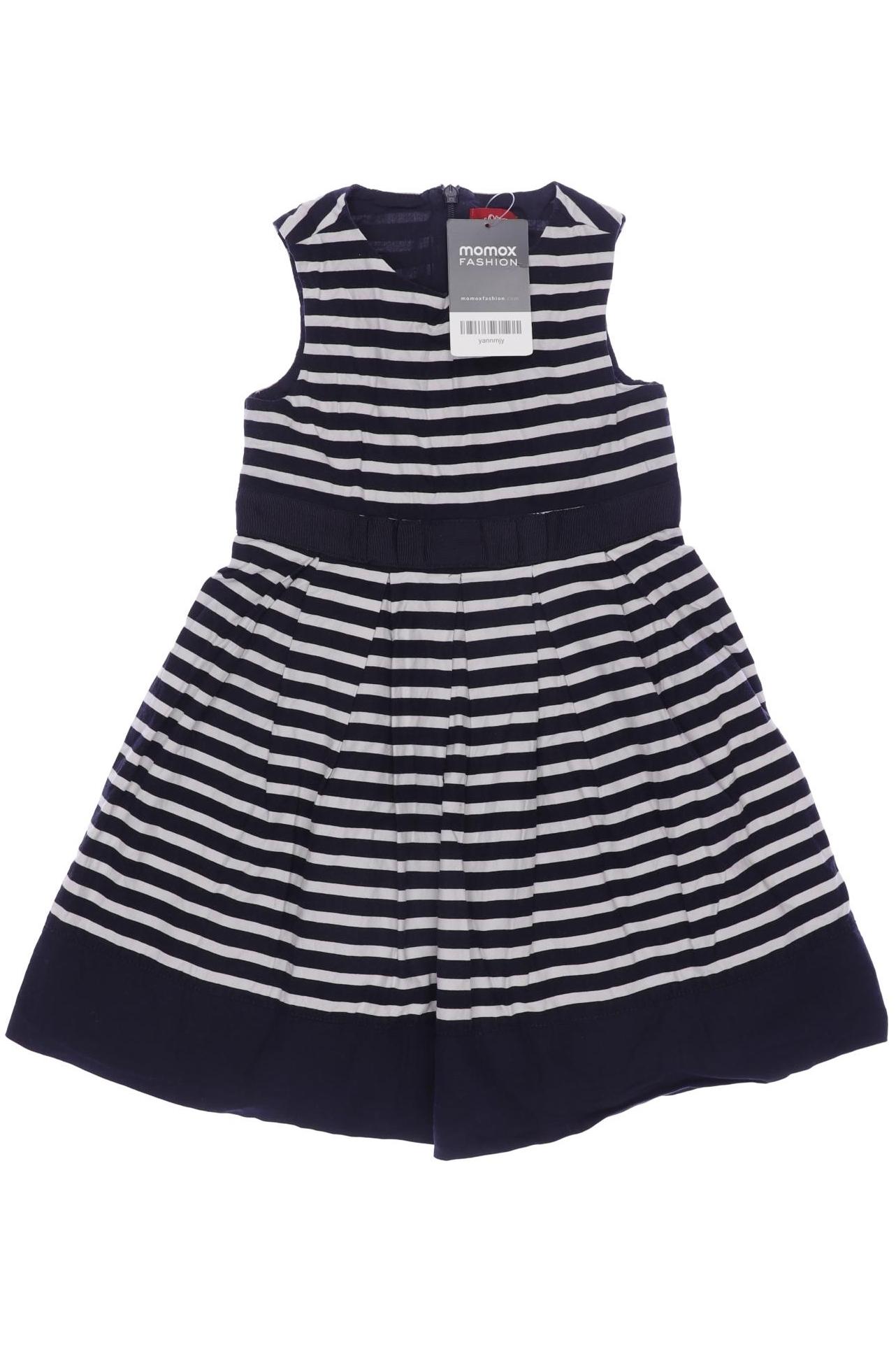 

s.Oliver Damen Kleid, marineblau, Gr. 110