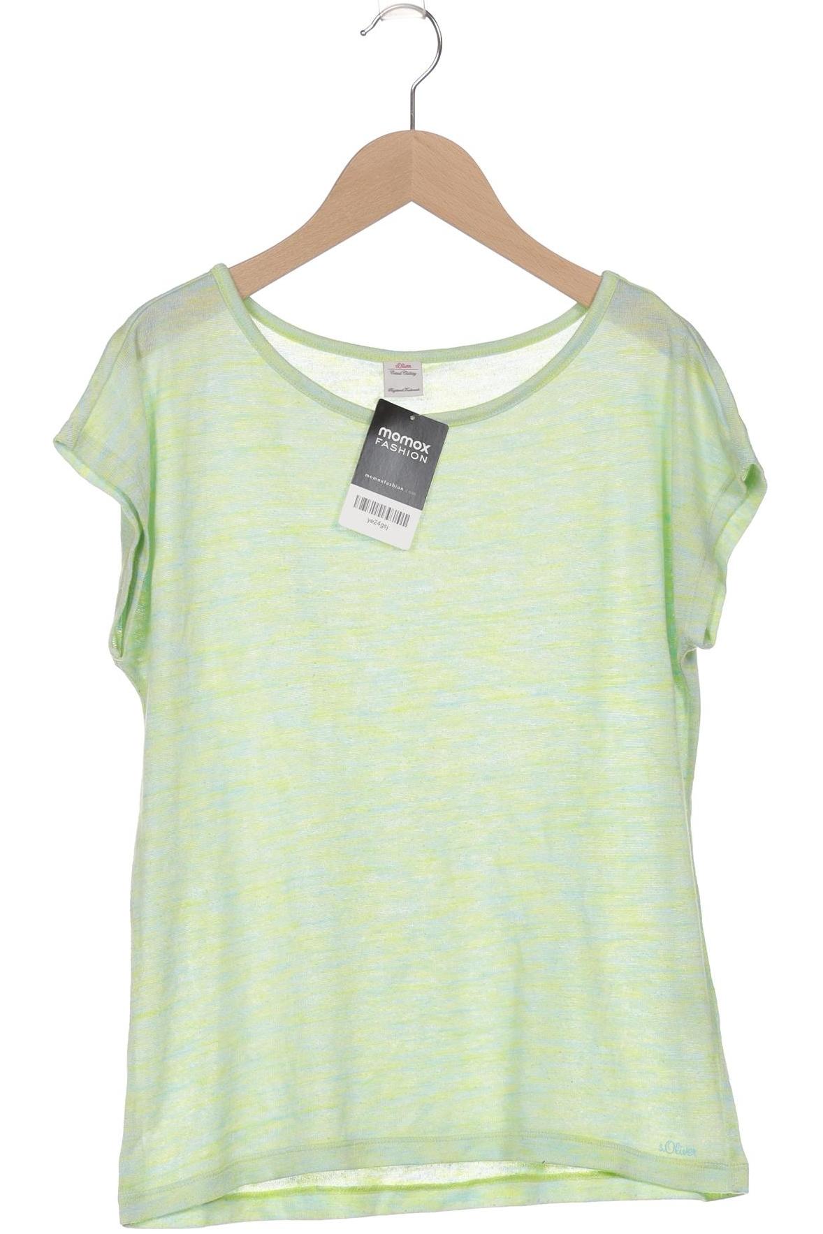 

s.Oliver Damen T-Shirt, hellgrün, Gr. 176