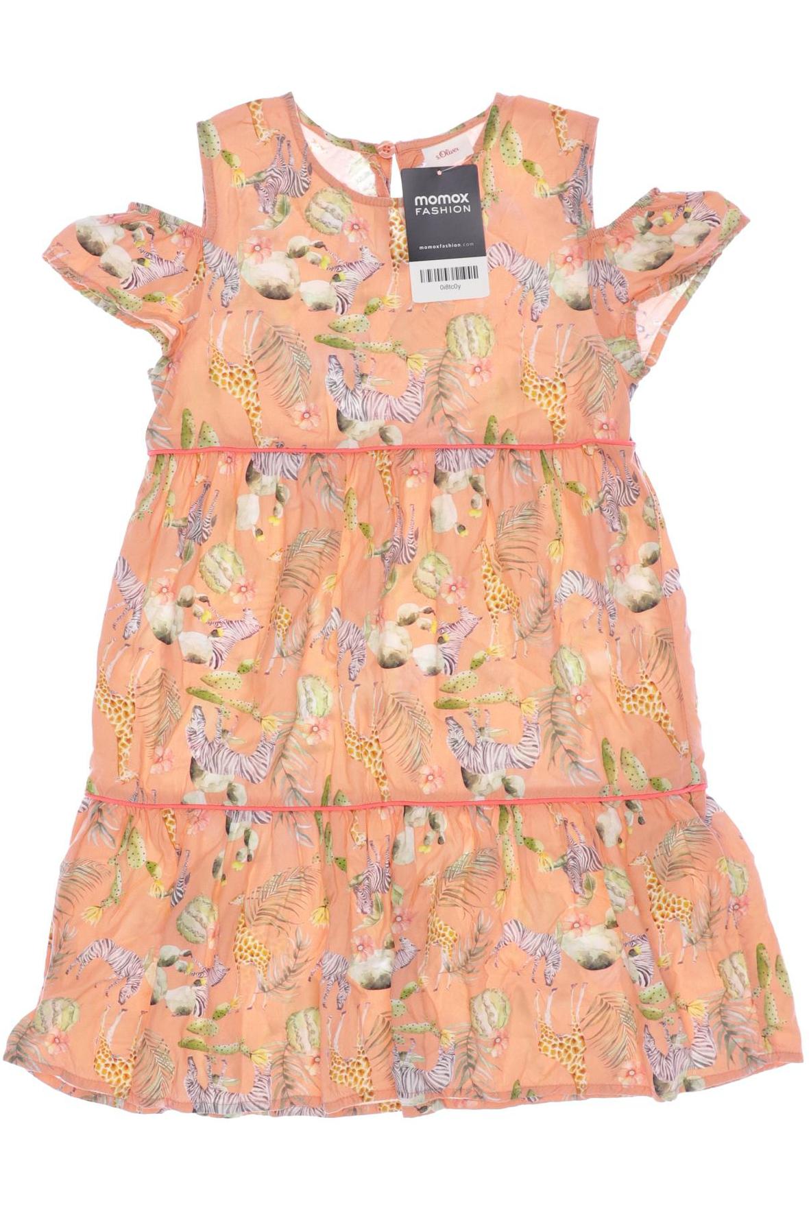 

s.Oliver Mädchen Kleid, orange