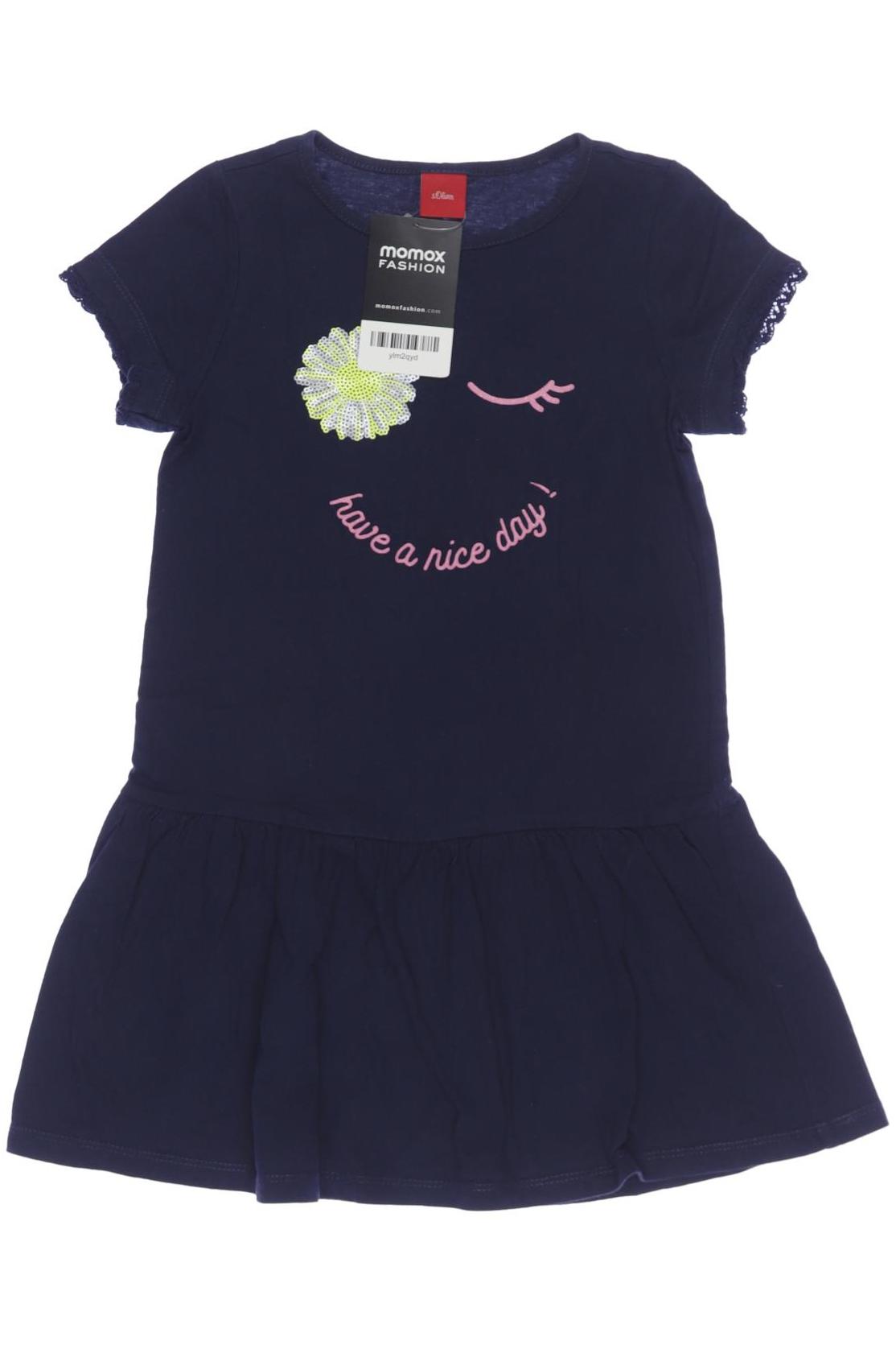 

s.Oliver Mädchen Kleid, marineblau