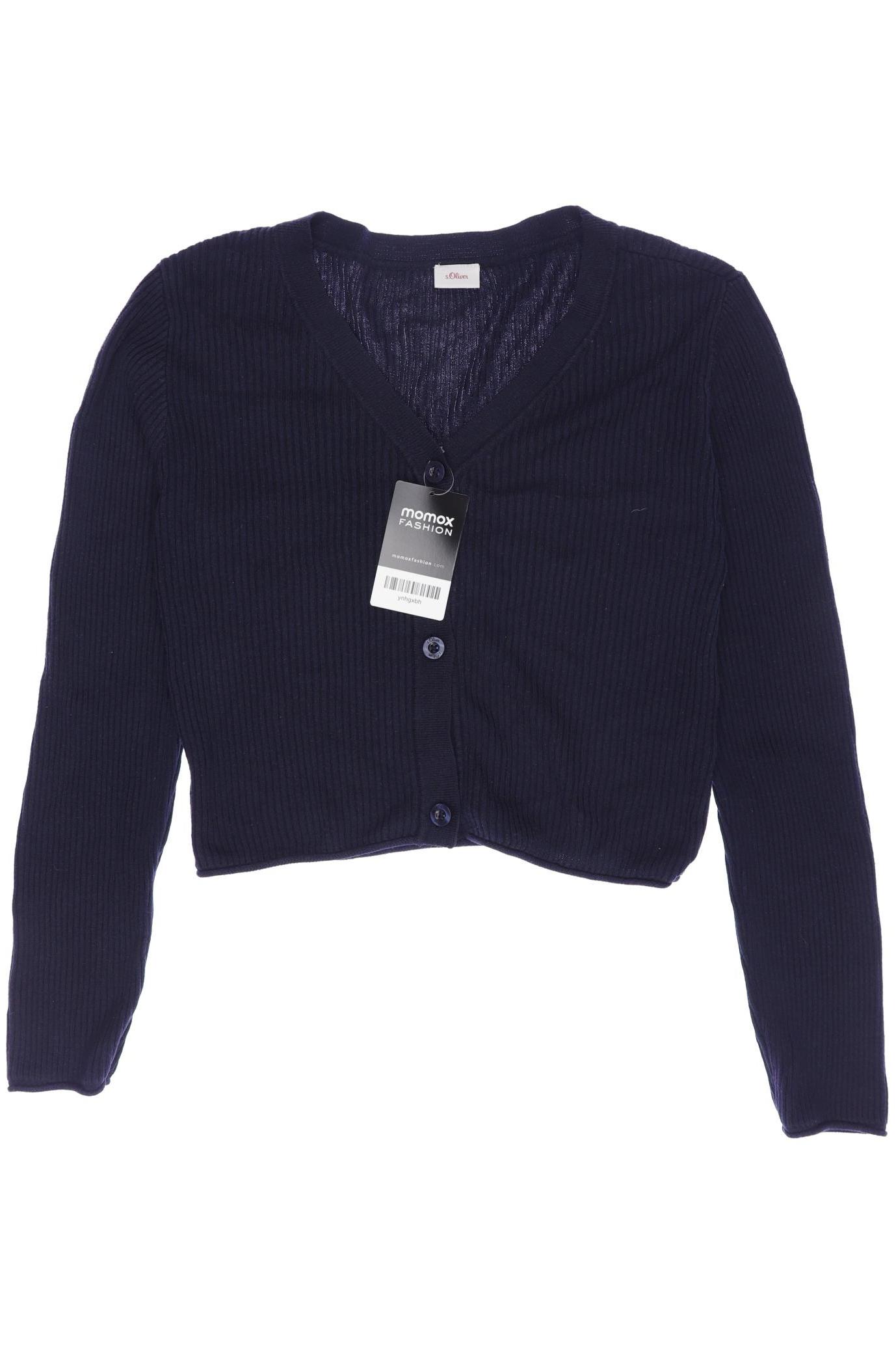

s.Oliver Damen Strickjacke, marineblau, Gr. 176