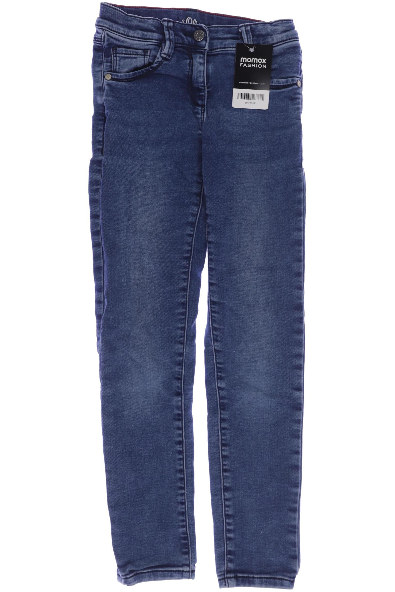 

s.Oliver Damen Jeans, blau, Gr. 140