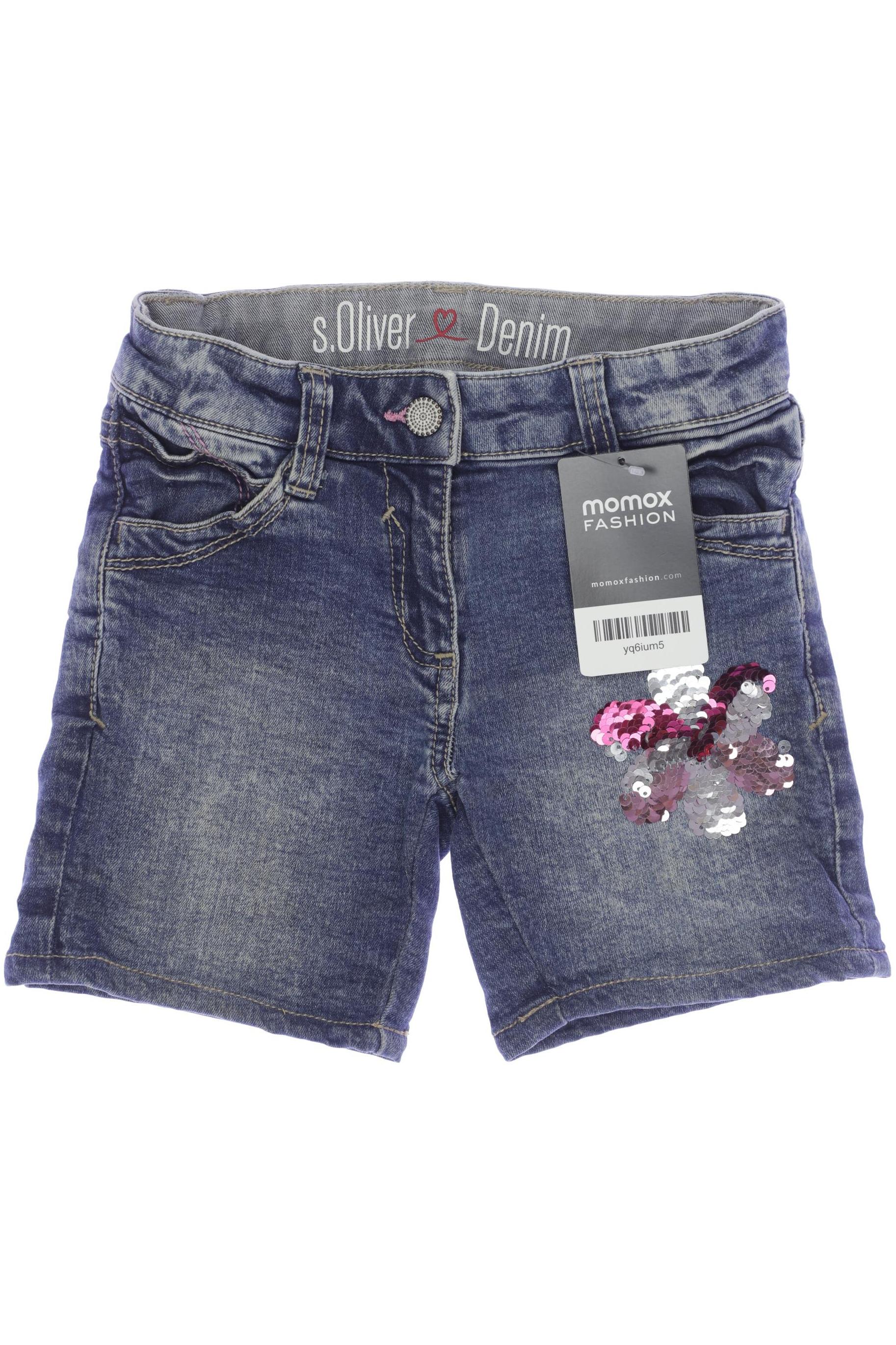 

s.Oliver Damen Shorts, blau, Gr. 122
