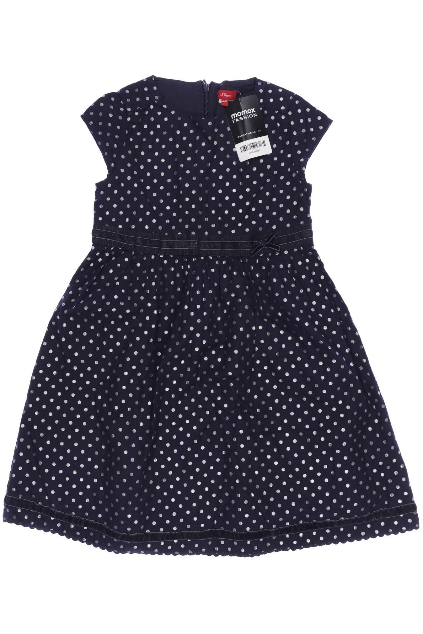 

s.Oliver Damen Kleid, marineblau, Gr. 122