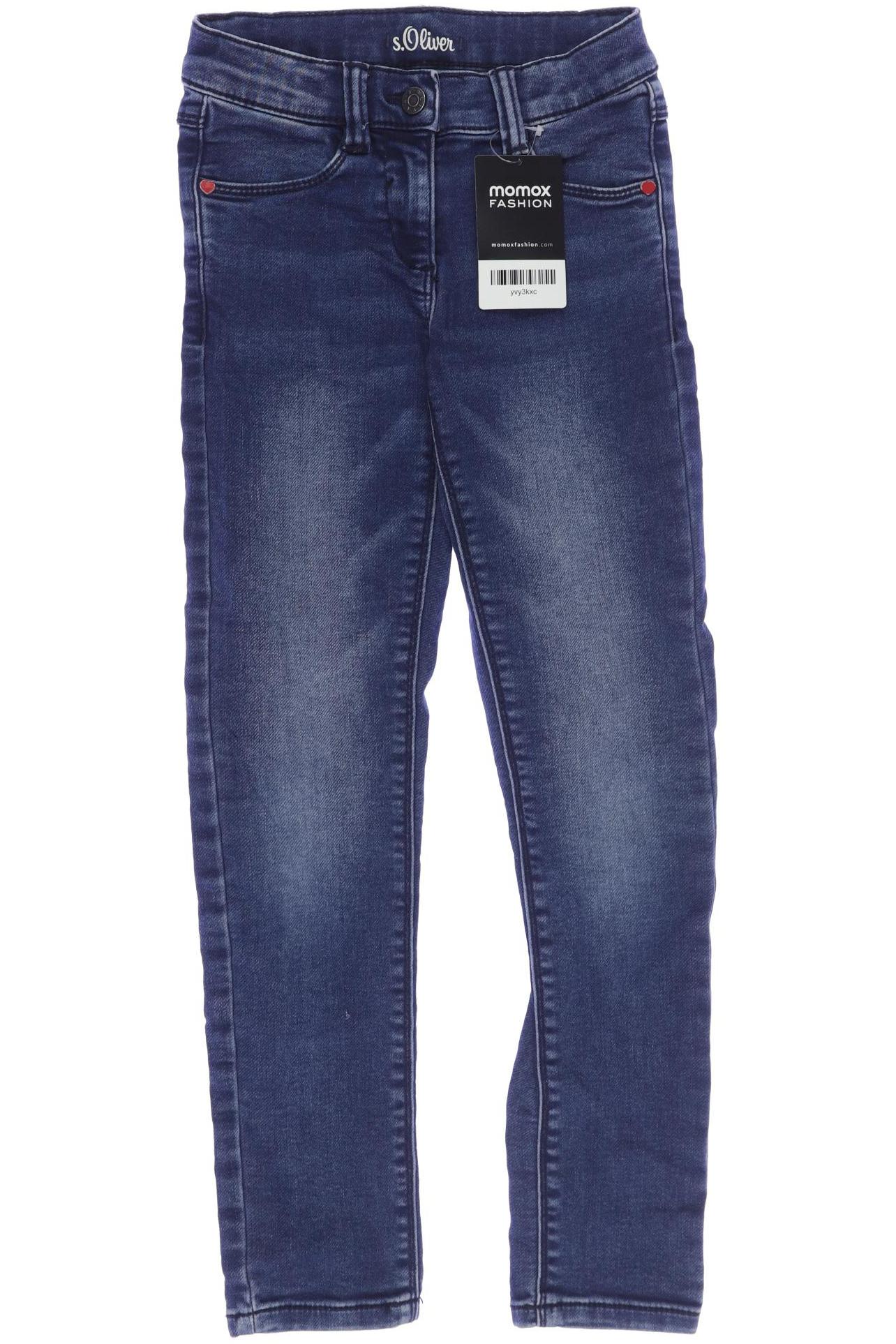 

s.Oliver Damen Jeans, blau, Gr. 128