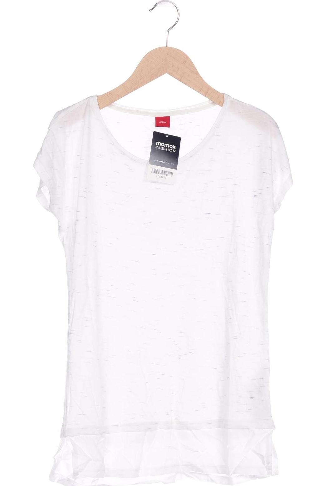 

s.Oliver Damen T-Shirt, weiß, Gr. 164
