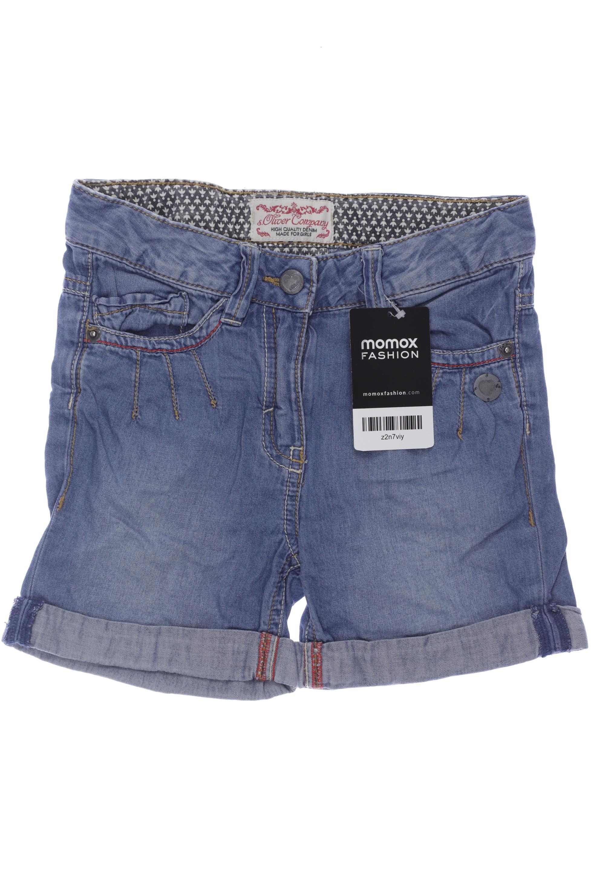 

s.Oliver Damen Shorts, blau, Gr. 116